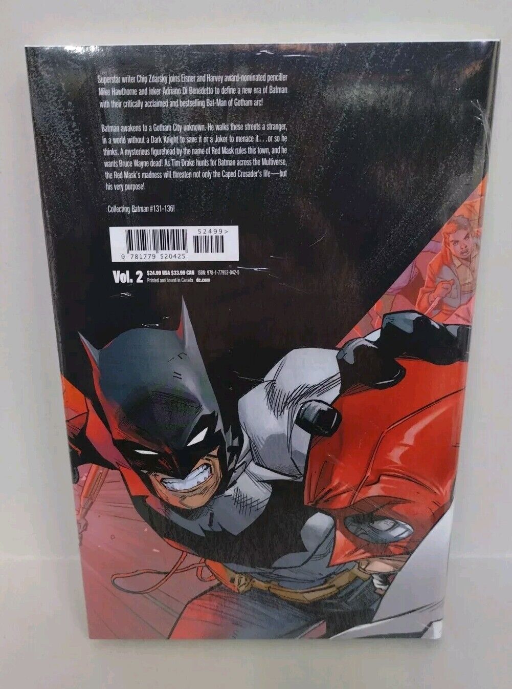 Batman Vol 2 Bat-Man of Gotham CHIP ZDARSKY DC Hardcover New Sealed