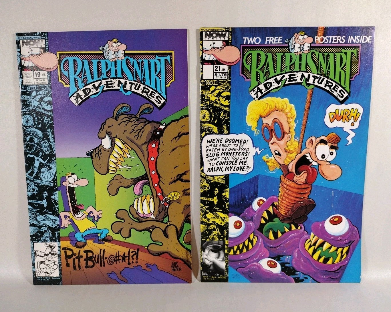 Ralph Snart Adventures (1988) Vol 3 Comic Lot #1-19 21-24 Mr Lizard Annual 1