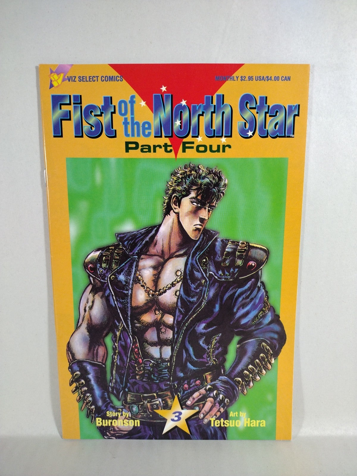 Fist Of The North Star (1995) Part 4 Viz Comic Lot #1 2 3 VF-NM