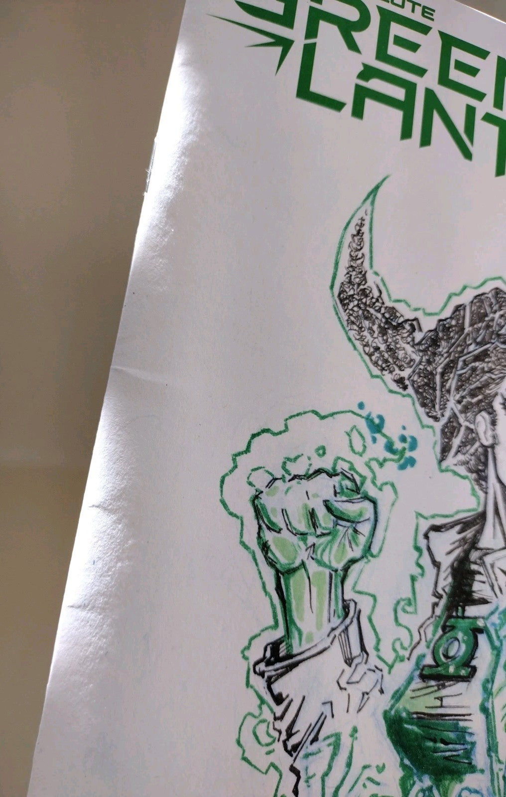 Absolute Green Lantern 1 (2025) DC Sketch Variant Comic Cover W Original JAG Art