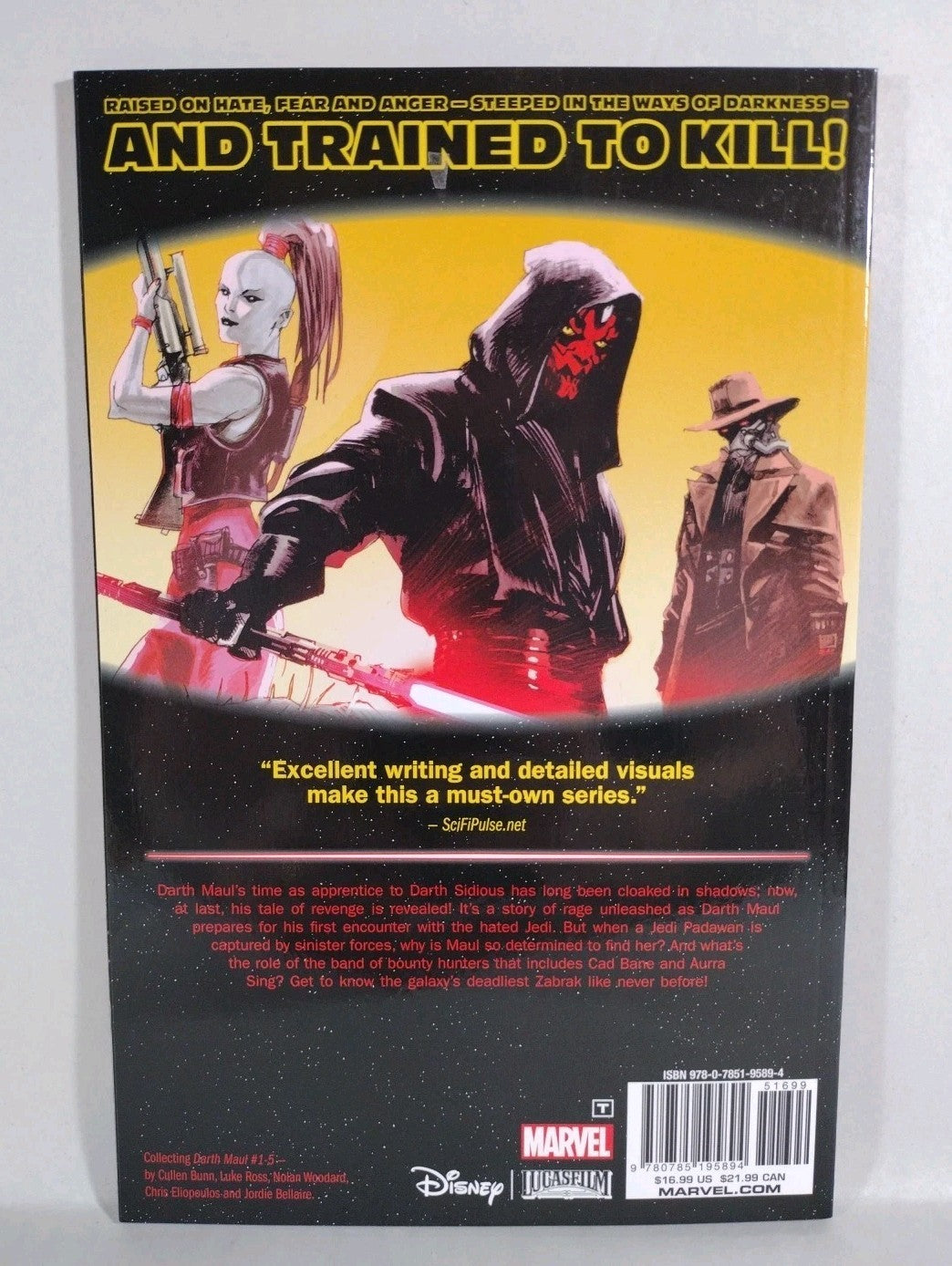 STAR WARS DARTH MAUL (2021) Marvel TPB SC REP #1-5 NEW 