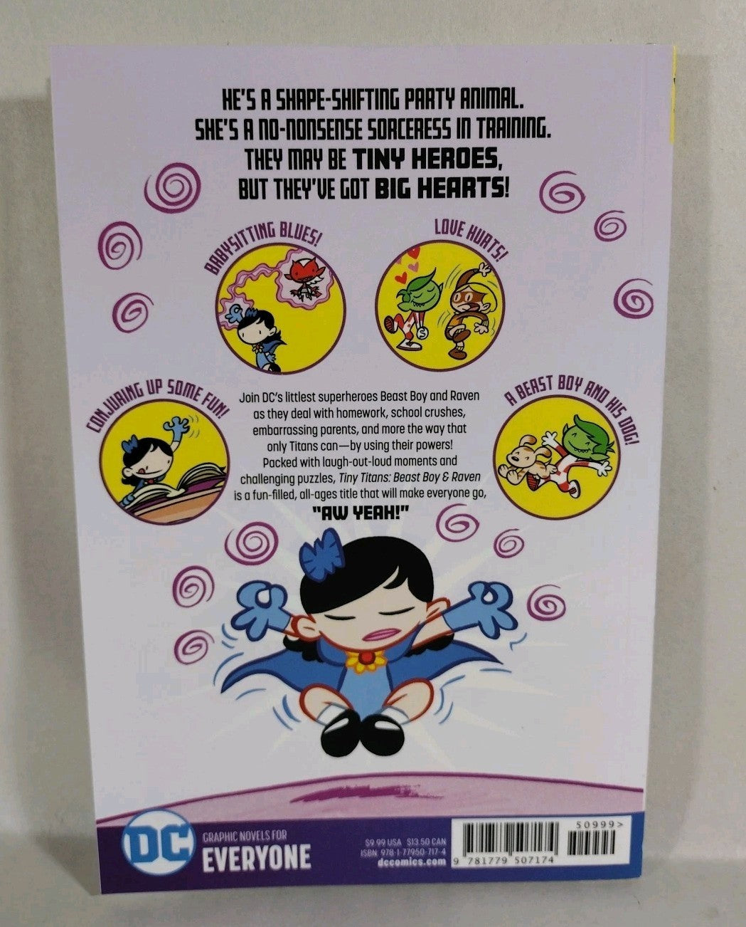 Tiny Titans Beast Boy And Raven (2010) DC Comic TPB Art Baltazar New SC