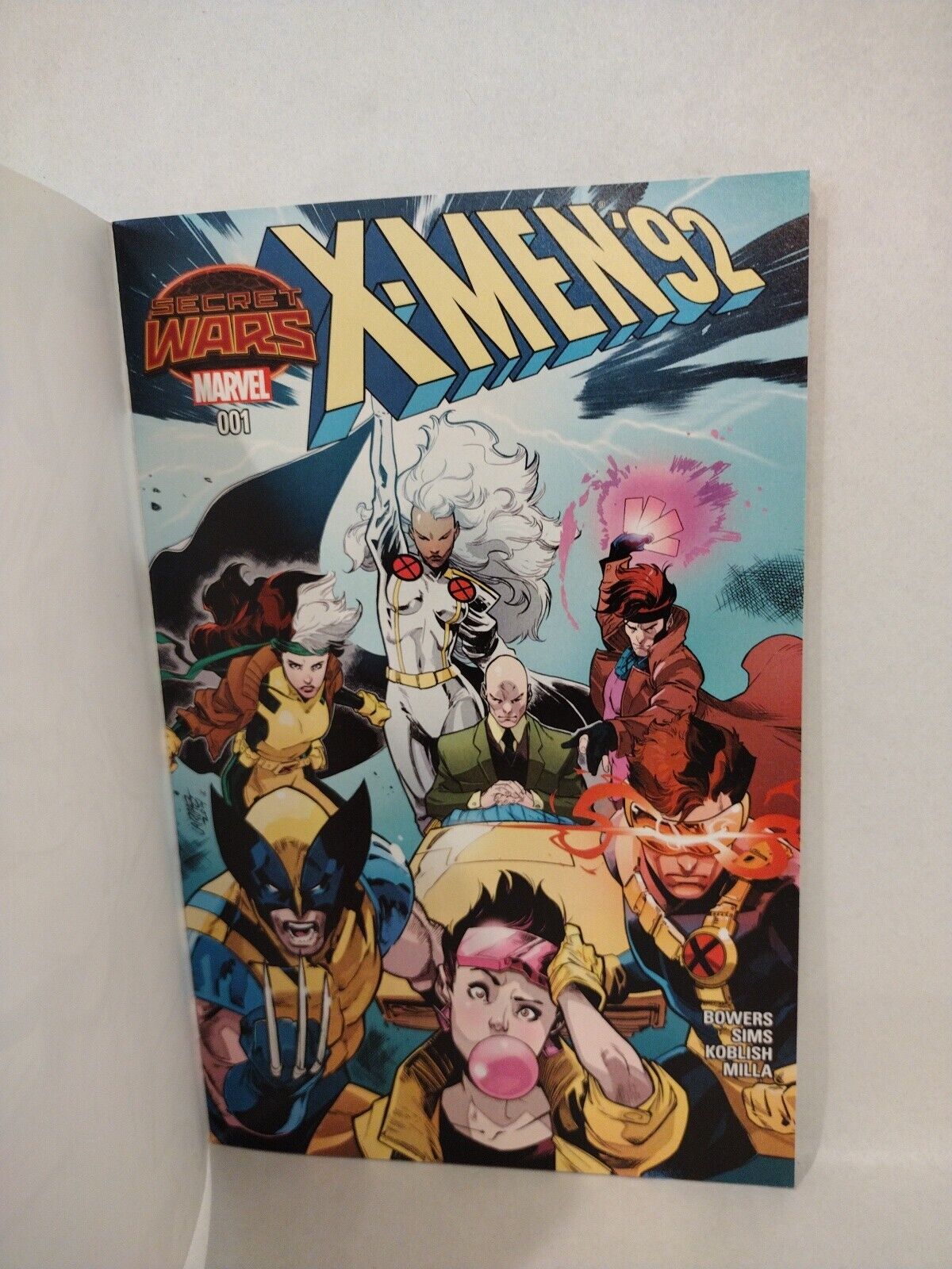 X-Men '92 #1 Marvel Blank Sketch Cover Comic w Original Dave Castr Beast Art