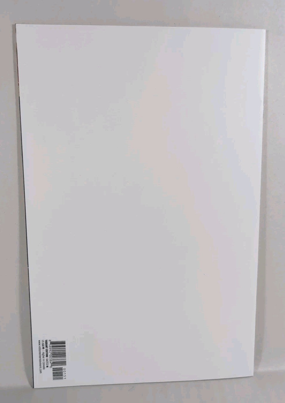 Bloodshot Unleashed #1 (2022) Valiant Comic Blank Sketch Variant Cover New NM