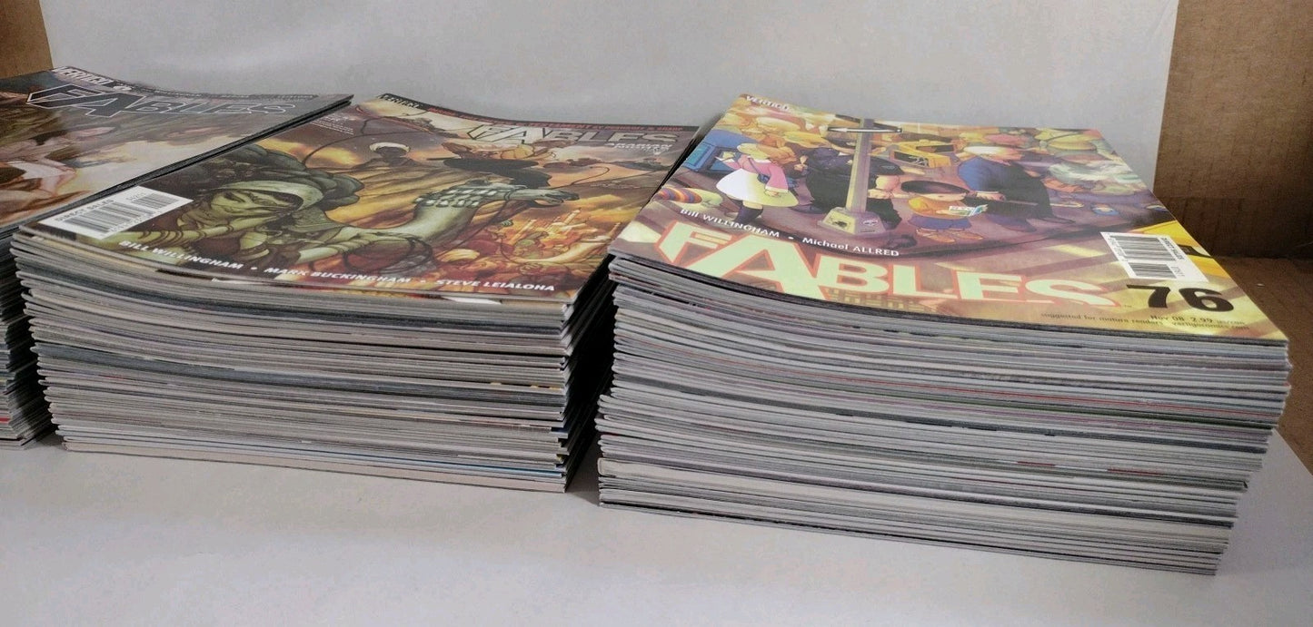Fables (2002) Complete DC Vertigo Single Issue Comic Set #1-106 + Last Castle +