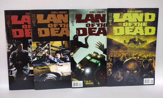 Land Of The Dead (2005) IDW Comic Lot Set #1 3 4 5 George Romero