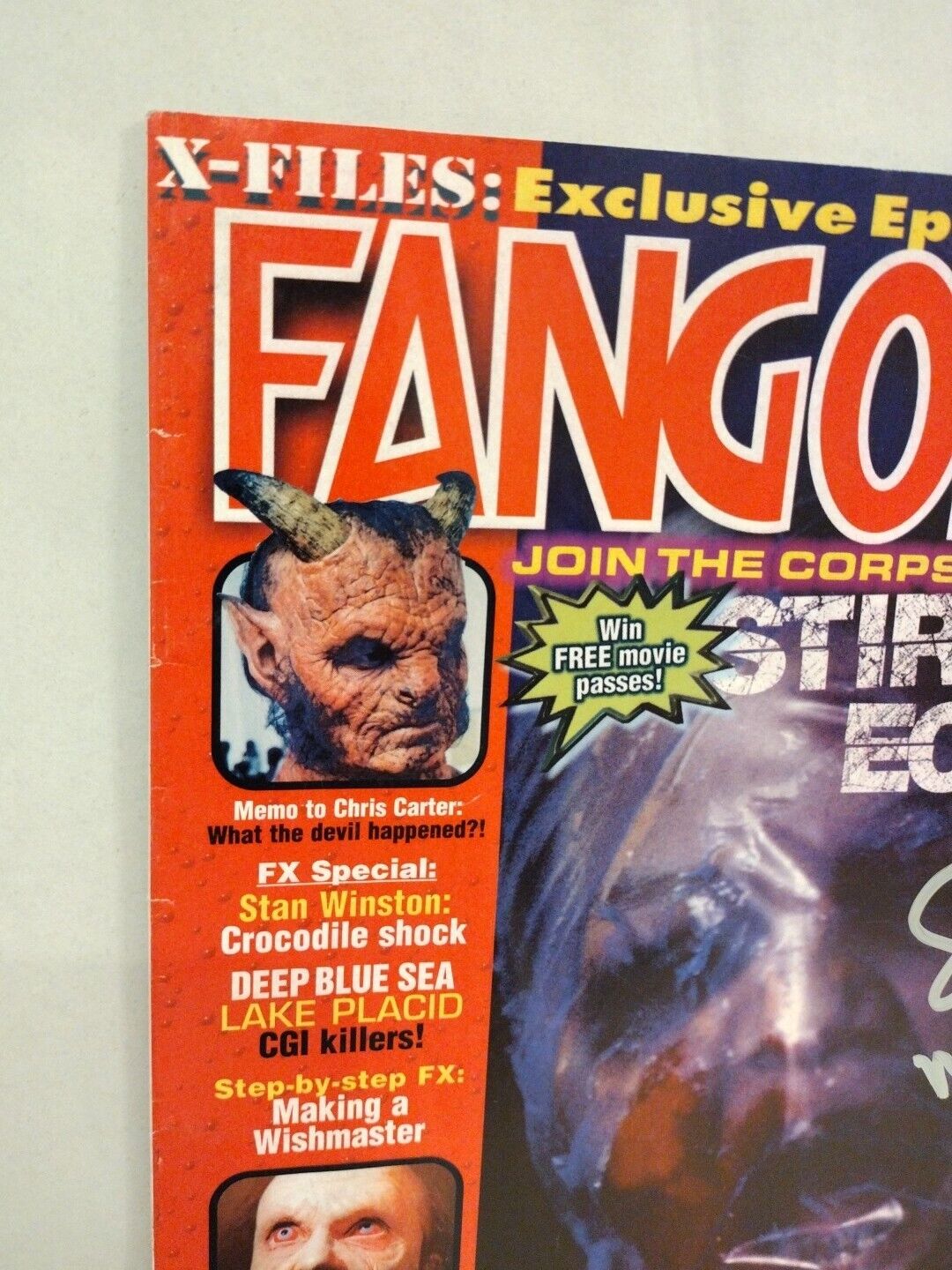 Fangoria Magazine #186 (1999) Richard Matheson Stir Of Echoes Lady Of The Lake