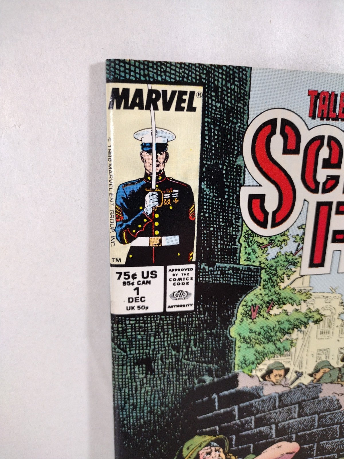 Semper Fi' #1 (1988) Marvel War Comic John Severin Palladino VF-NM