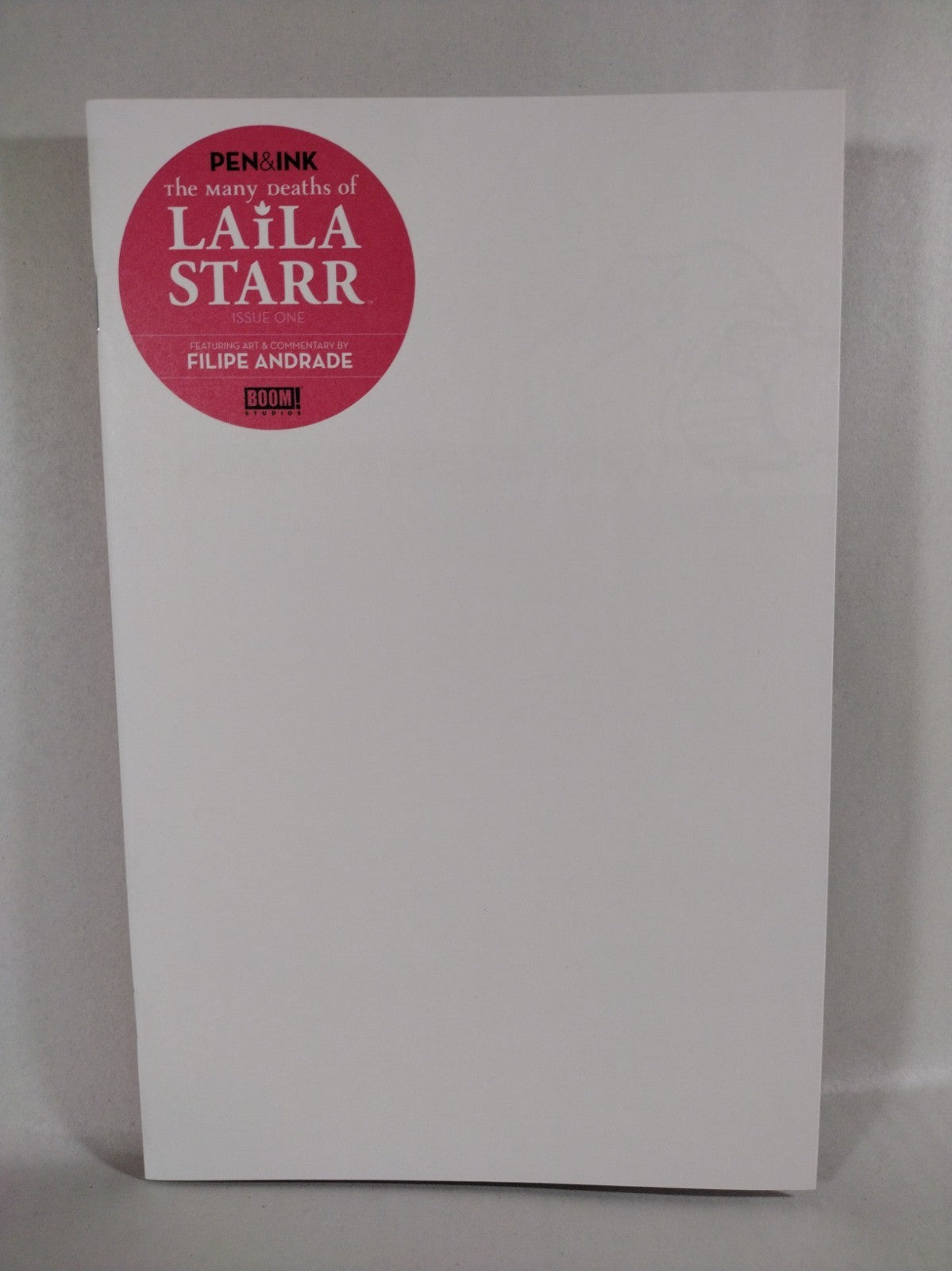 Many Deaths Of Laila Starr #1 (2023) Boom Comic Blank Sketch Variant Cover NM