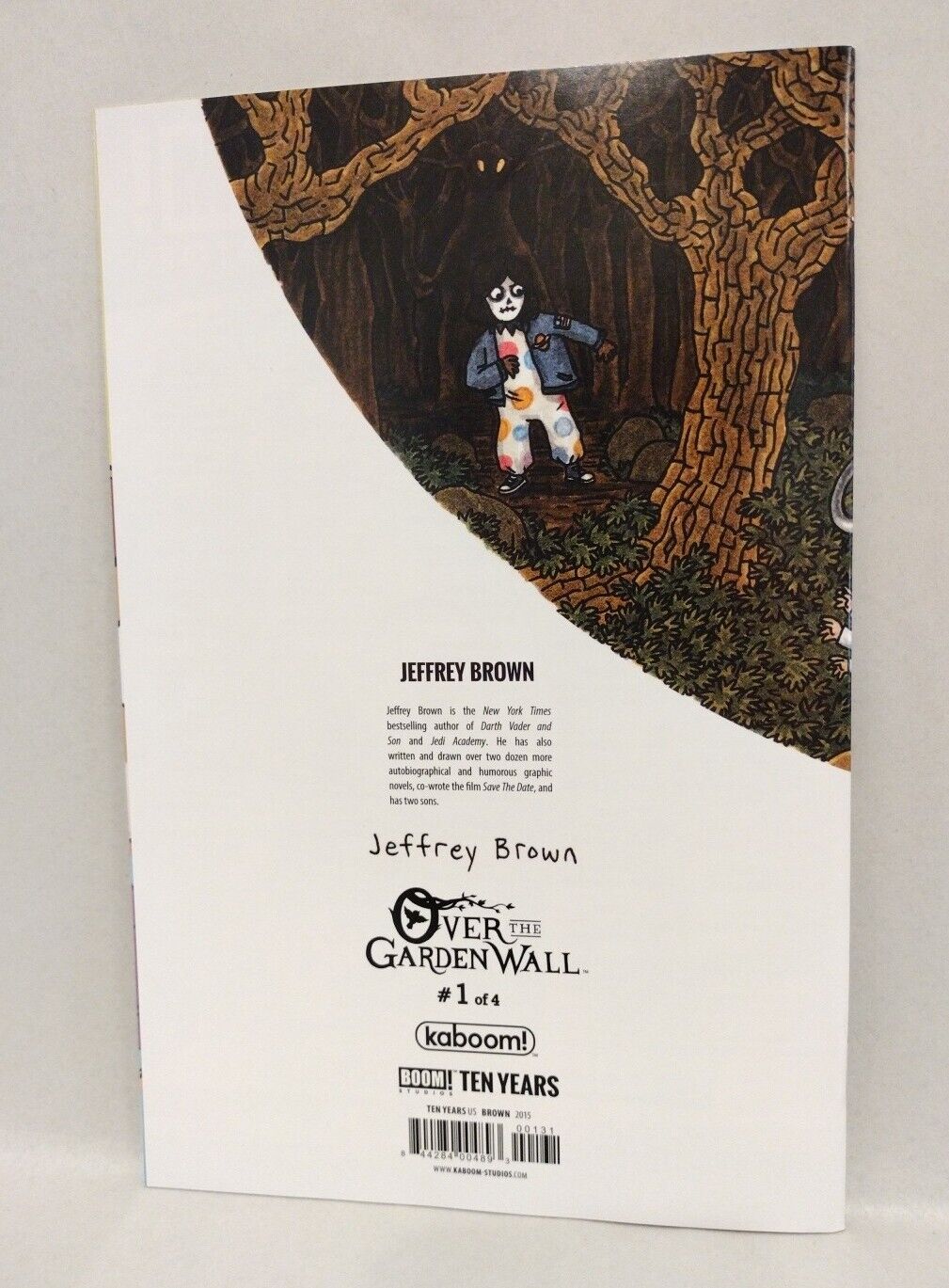 Over the Garden Wall 1 (2015) Boom Comic Jeffrey Brown 10 Anniversary Variant NM