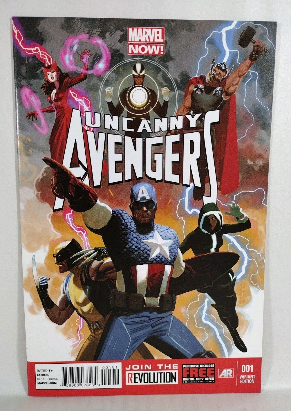 Uncanny Avengers #1 (2012) Marvel Comic 1:50 Daniel Acuna Variant