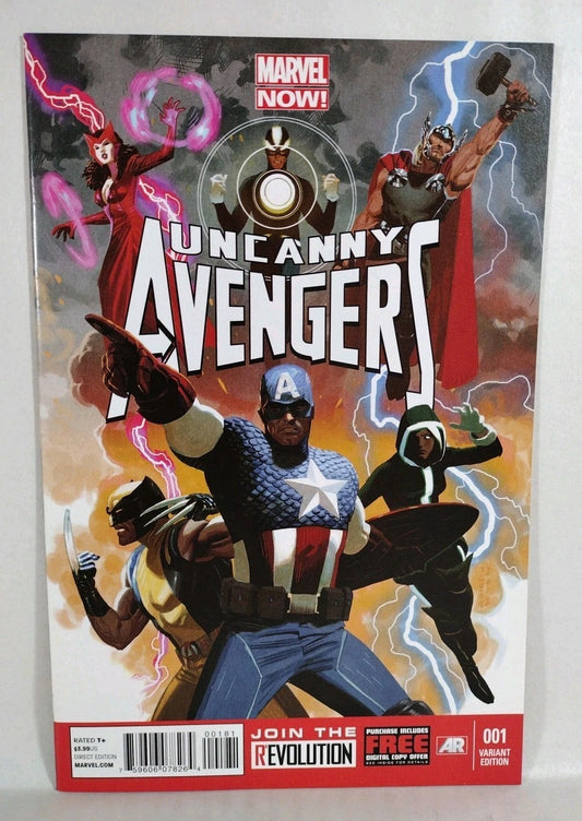 Uncanny Avengers #1 (2012) Marvel Comic 1:50 Daniel Acuna Variant