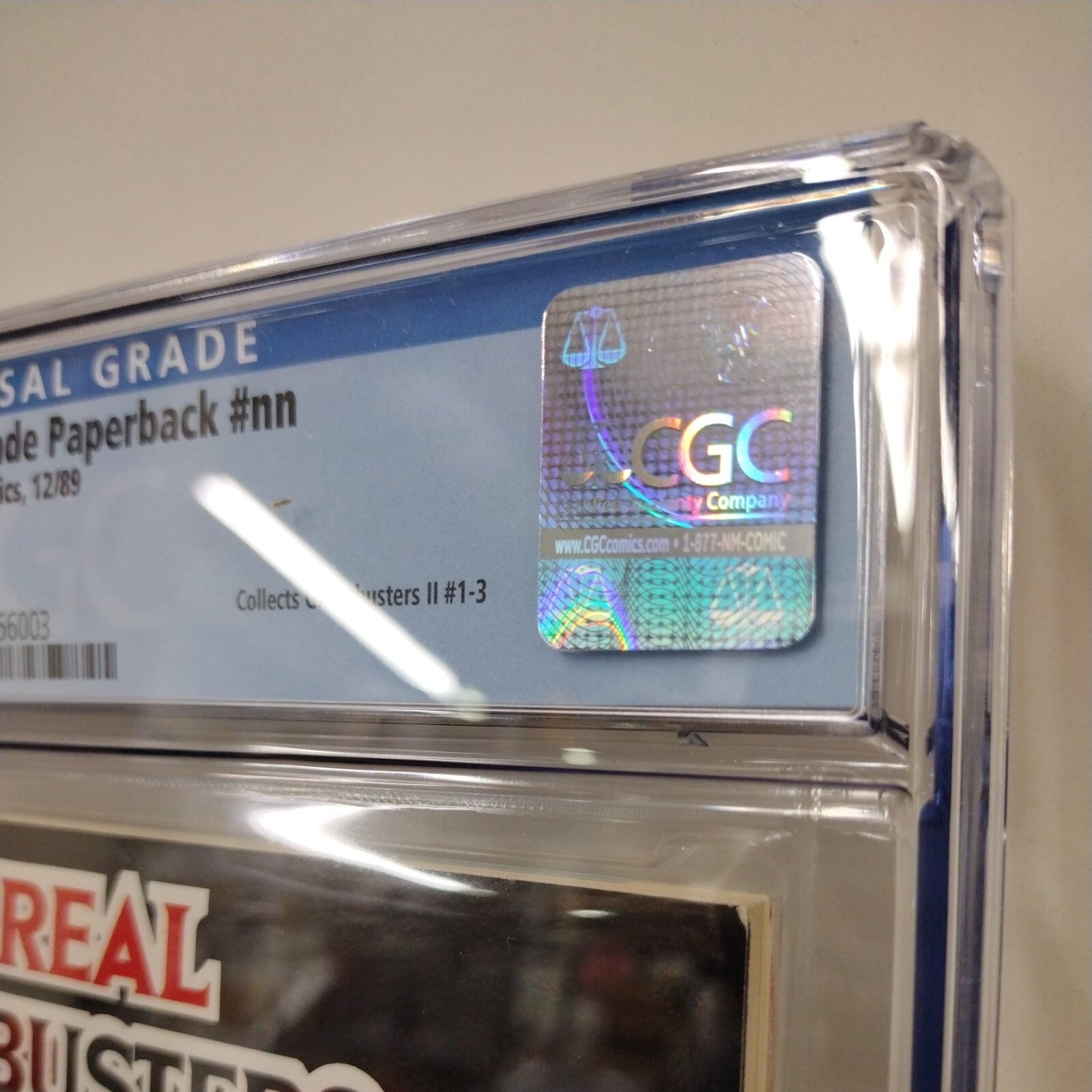 Real Ghostbusters II (1989) NOW Comics TPB CGC 8.5 Move Adaptation Rare