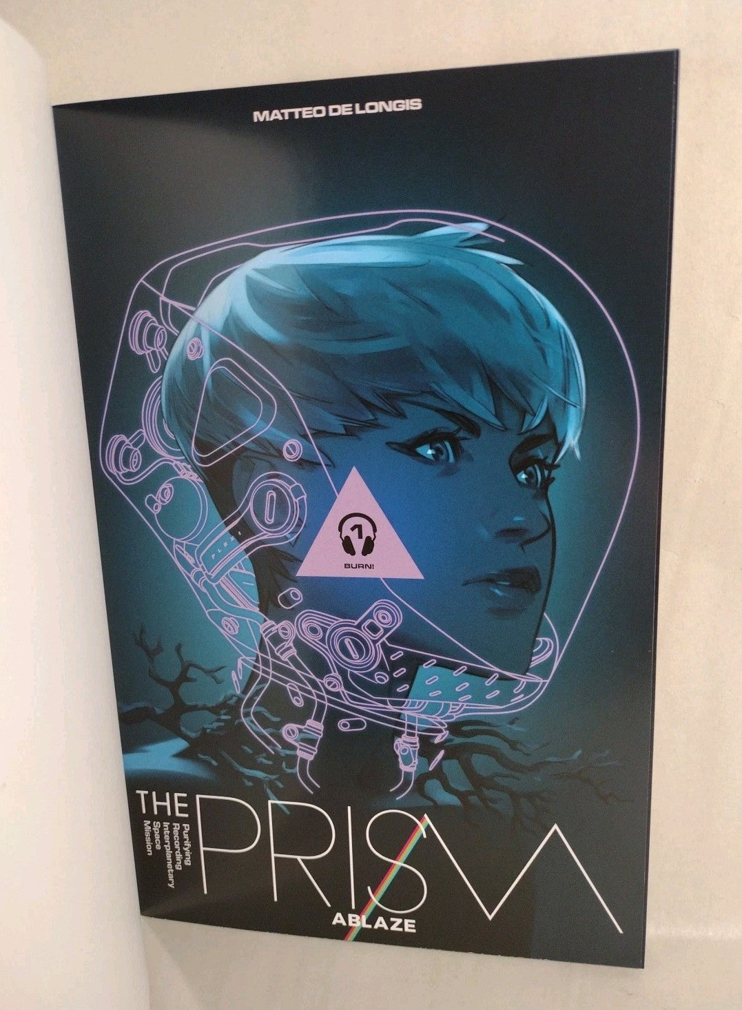 Prism #1 (2023) Ablaze Comic Blank Sketch Variant Cover Matteo DeLongis New NM