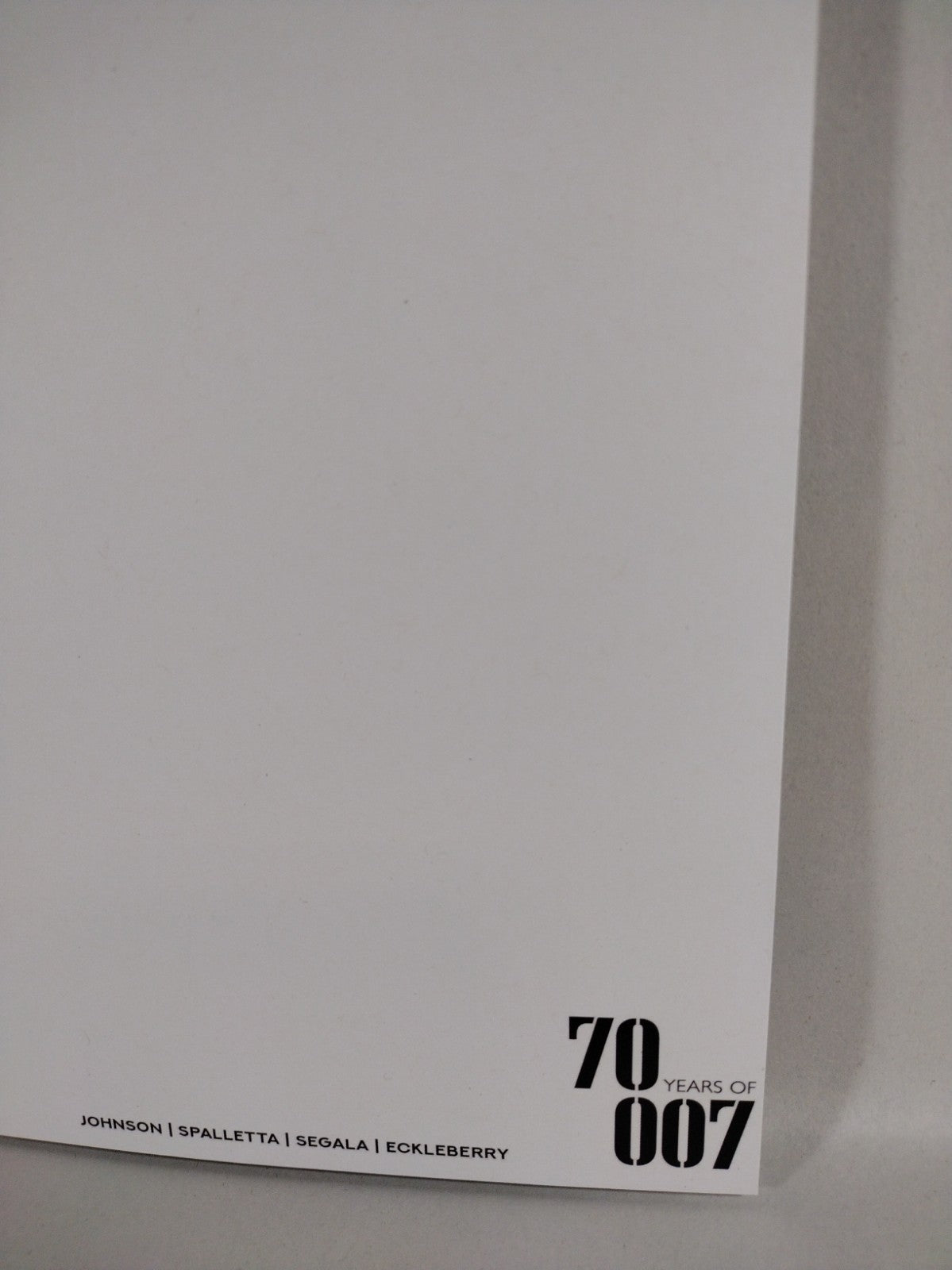 007 For King And Country #1 (2023) Dynamite Blank Sketch Cover Comic New NM