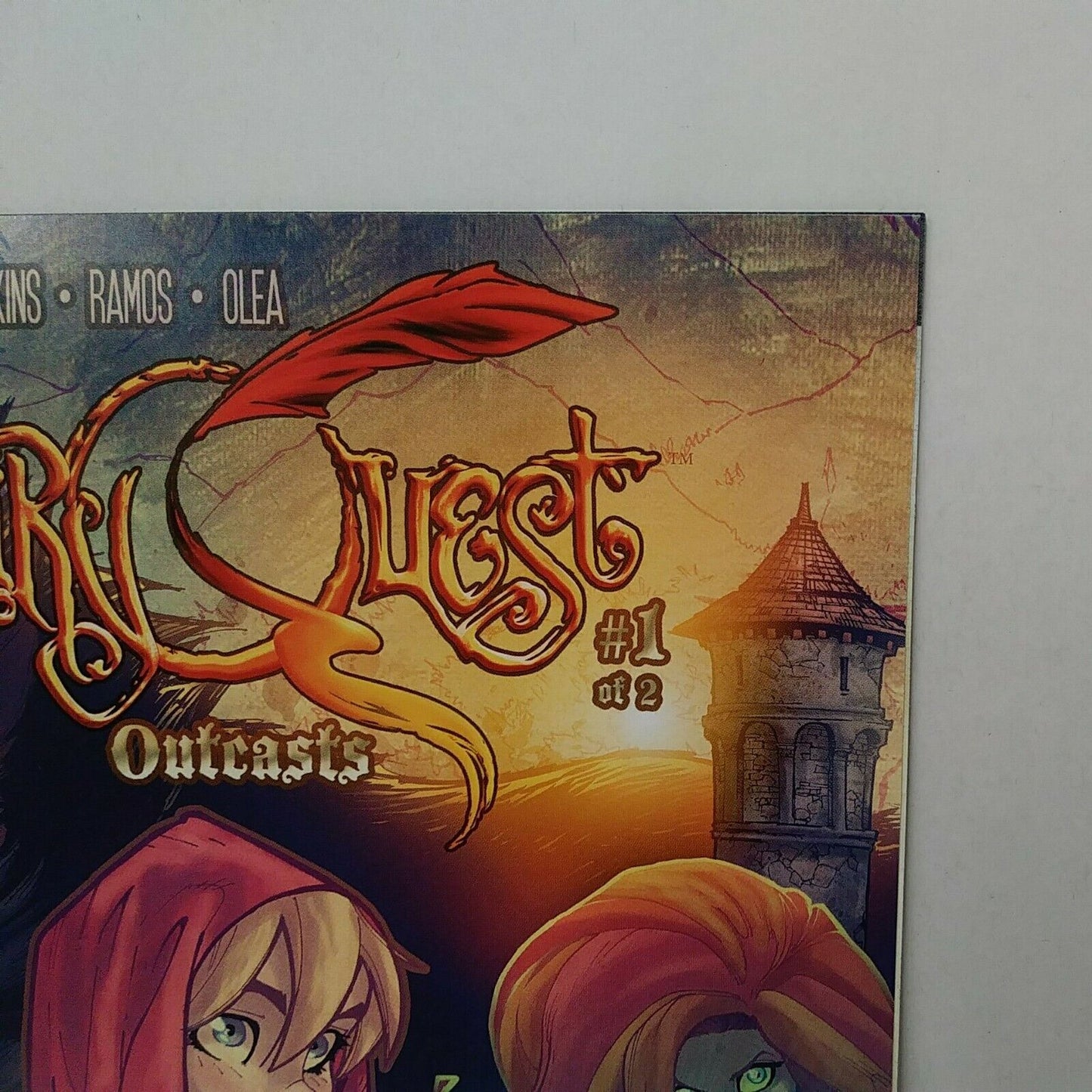 FairyQuest: Outcasts #1 (2014) Comic Boom! Studios Humberto Ramos Fantasy