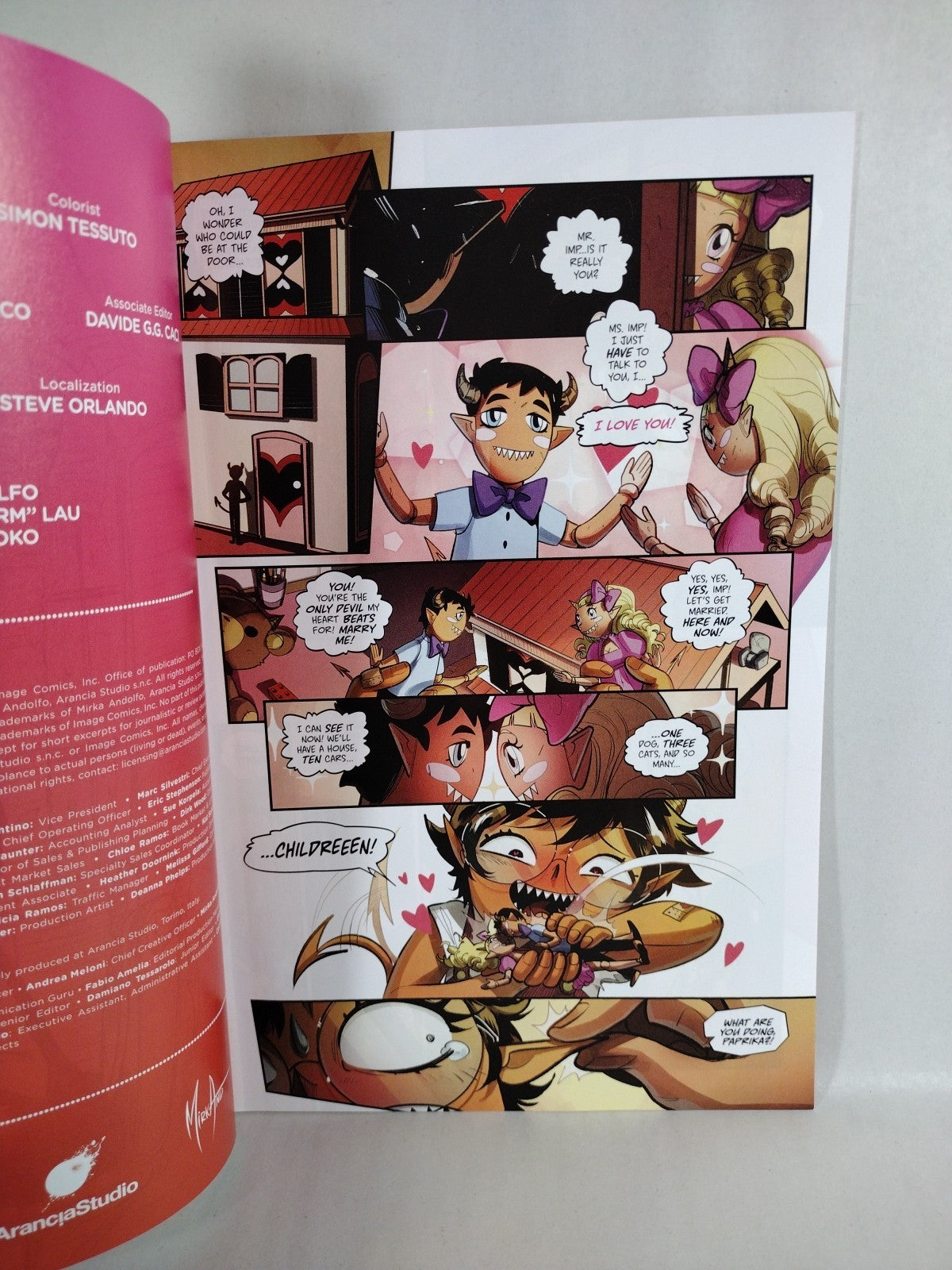 Sweet Paprika #1 (2021) Mirka Andolfo 1:100 Raw Variant Image Comic FN