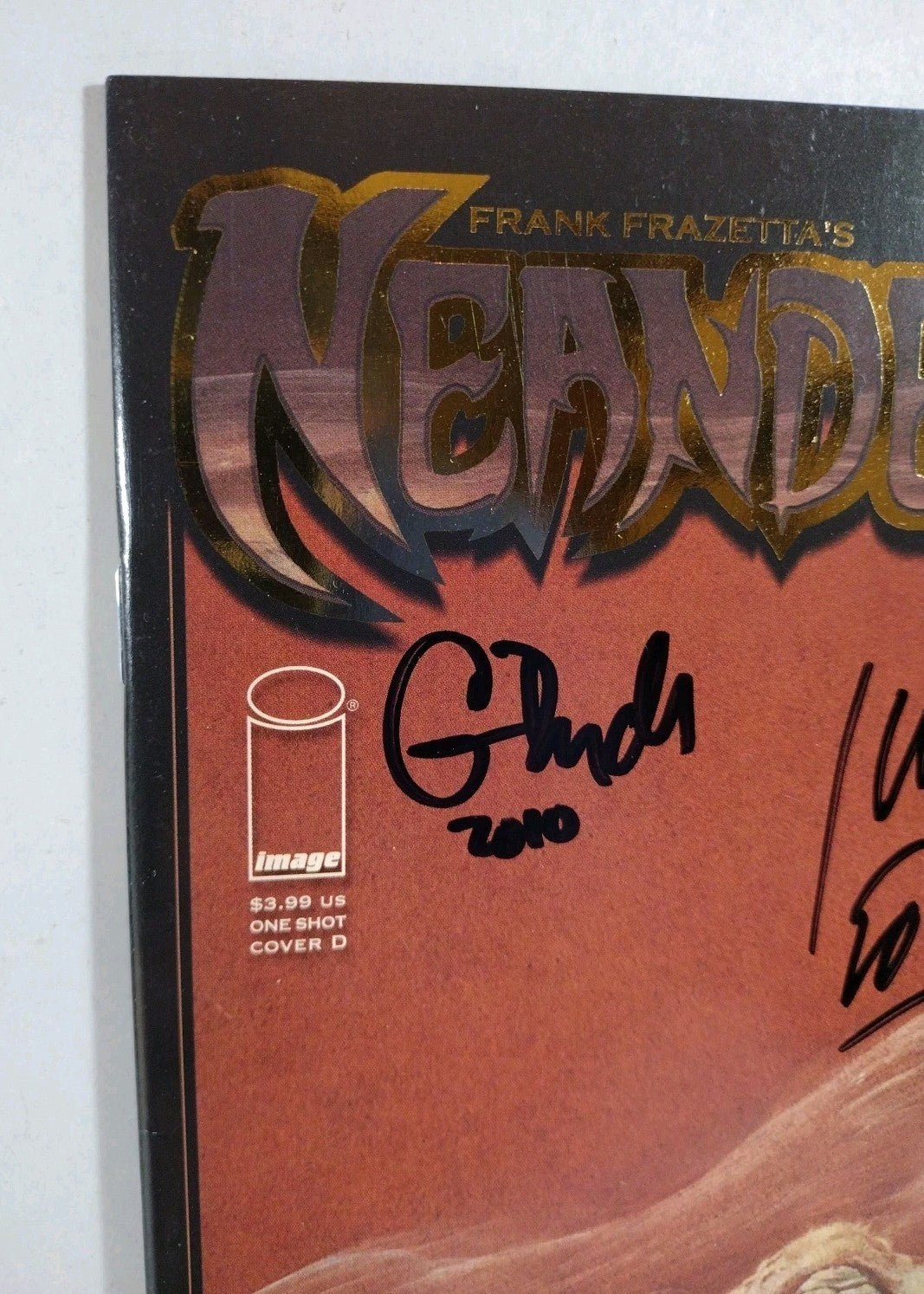 Frank Frazetta Neanderthal #1 Image Comic One Shot Phoenix Exclusive AP Signed