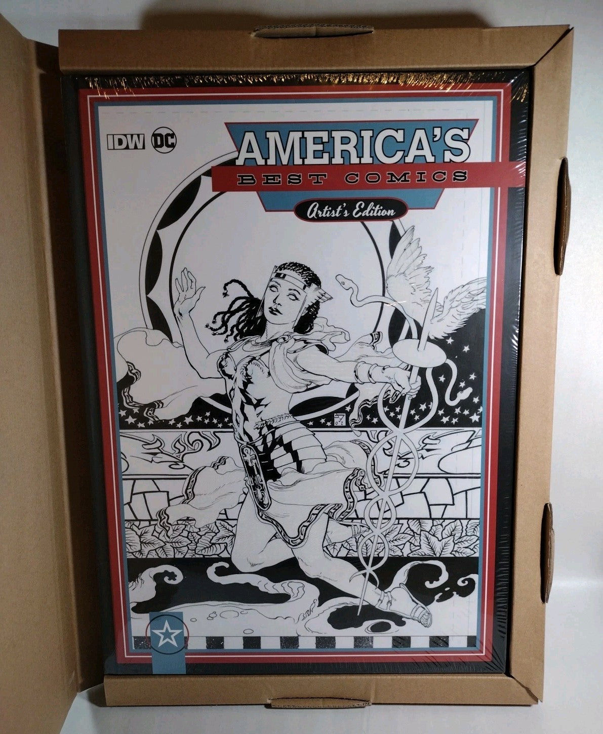 AMERICA'S BEST COMICS IDW ARTISTS EDITION HC (2017) Promethea/Tom Strong New Var