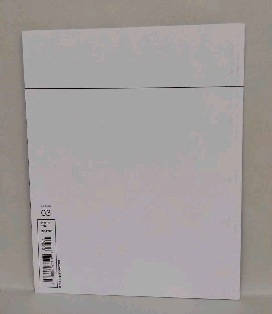 Gone 3 Dstlry 2024 Comic Magazine Sketch Cover Variant W Original Dave Castr Art