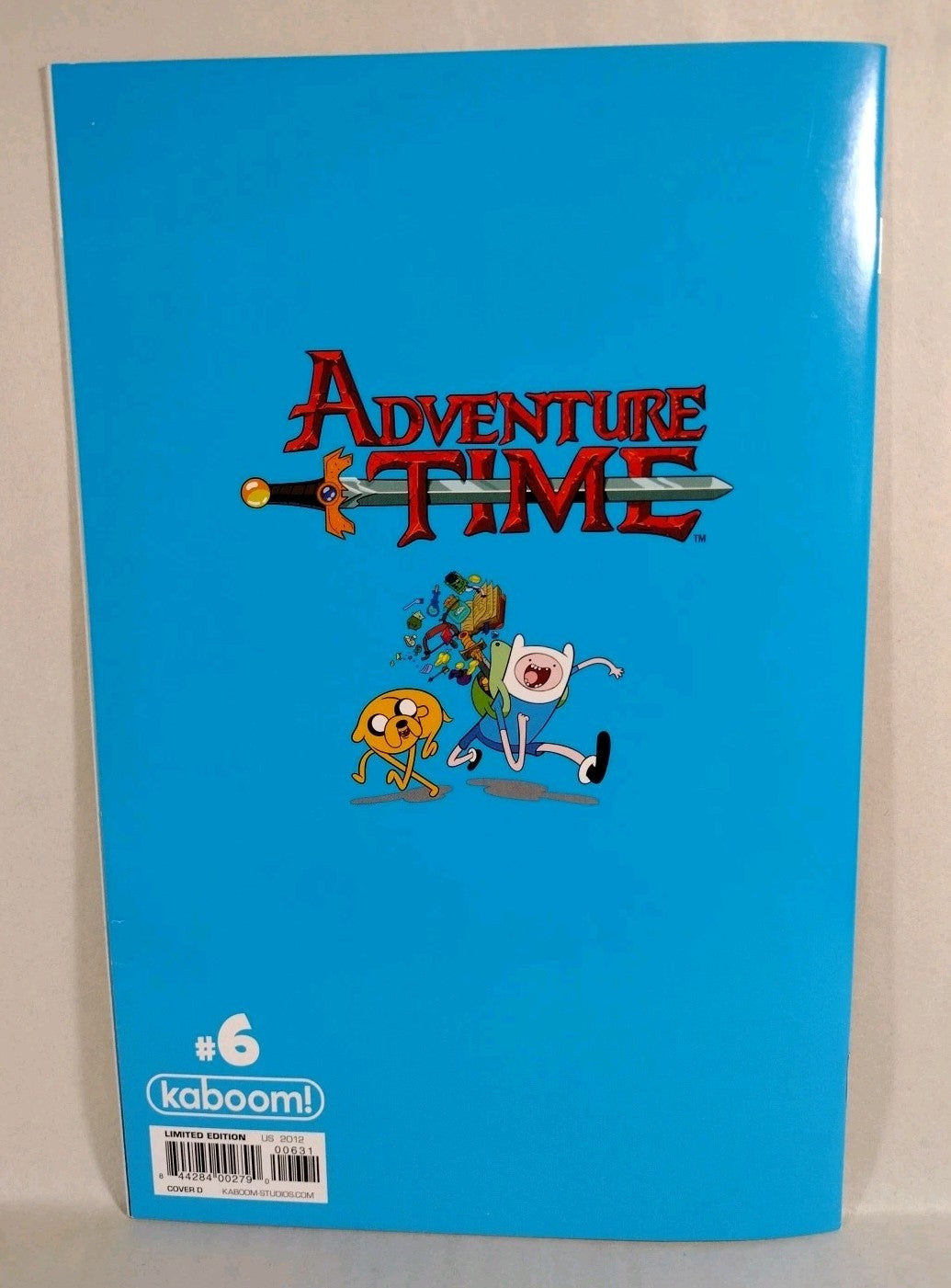 Adventure Time #6 (2012) Boom Comic Steve Wolfhard Virgin Variant Cover D VF