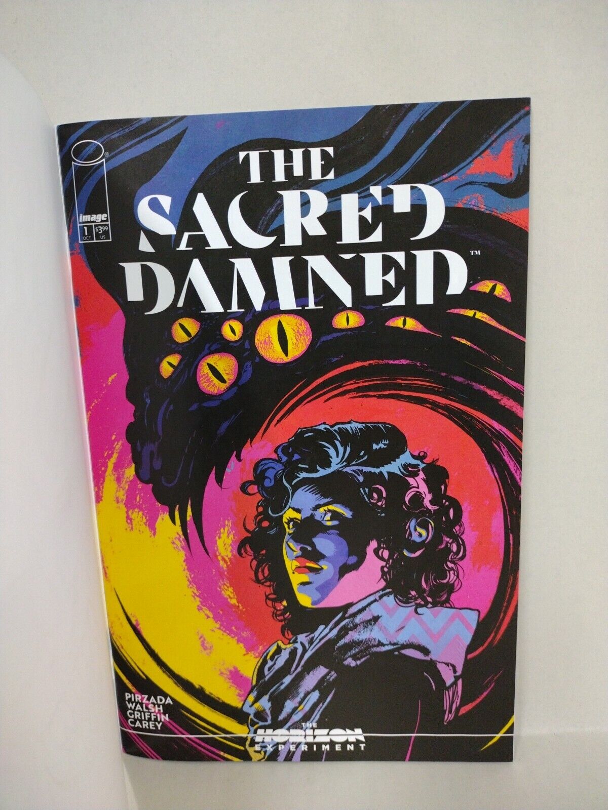 The Sacred Damned #1 (2024) Image Comic Sketch Variant W Original Dave Castr Art