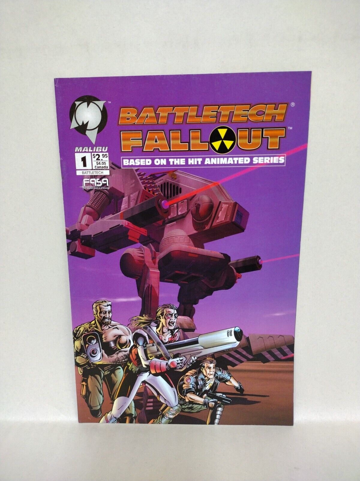 Battletech Fallout (1994) Complete Malibu Comic Lot Set #0 1 2 3 4