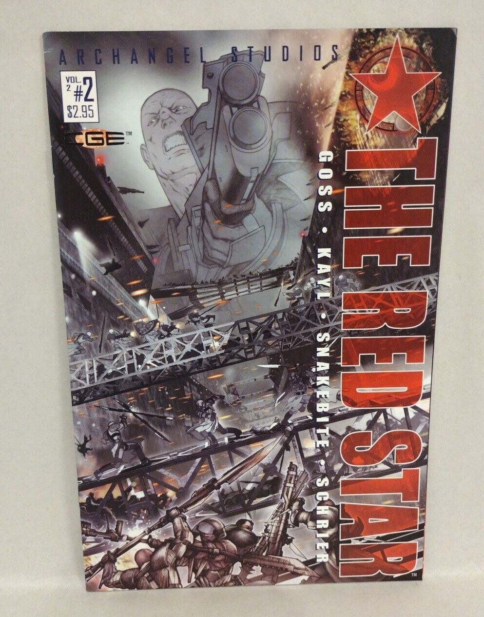 The Red Star Vol 2 (2002) Complete Crossgen Comic Lot Set #1 2 3 4 5 Archangel 