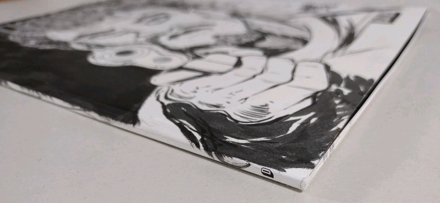 Time Waits #1 (2024) DSTLRY Sketch Cover Comic W Orignal Dave Castr Art ARG COA