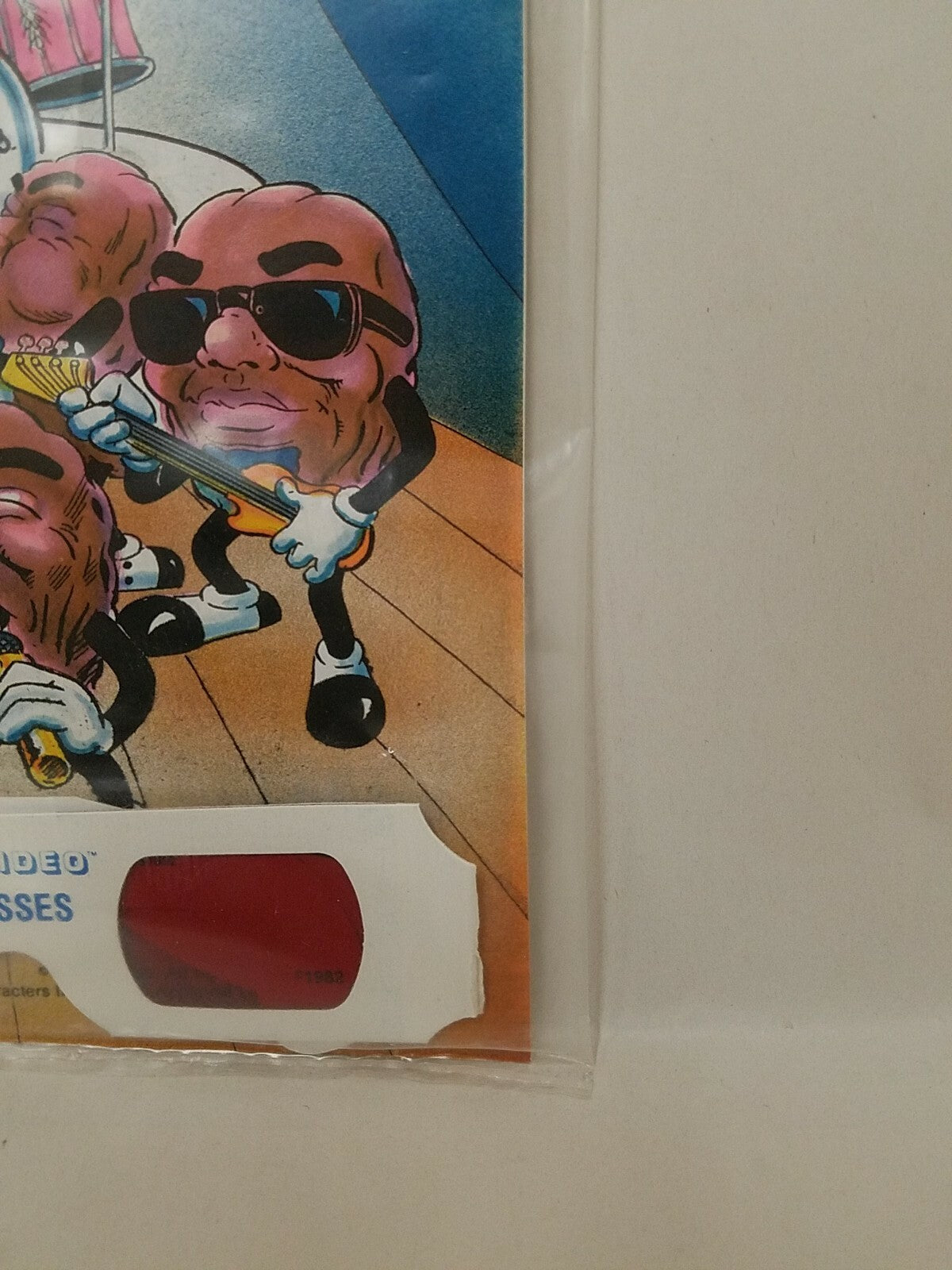 California Raisins 3-D #1 (1987) Comic Sealed W Glasses Blackthorne