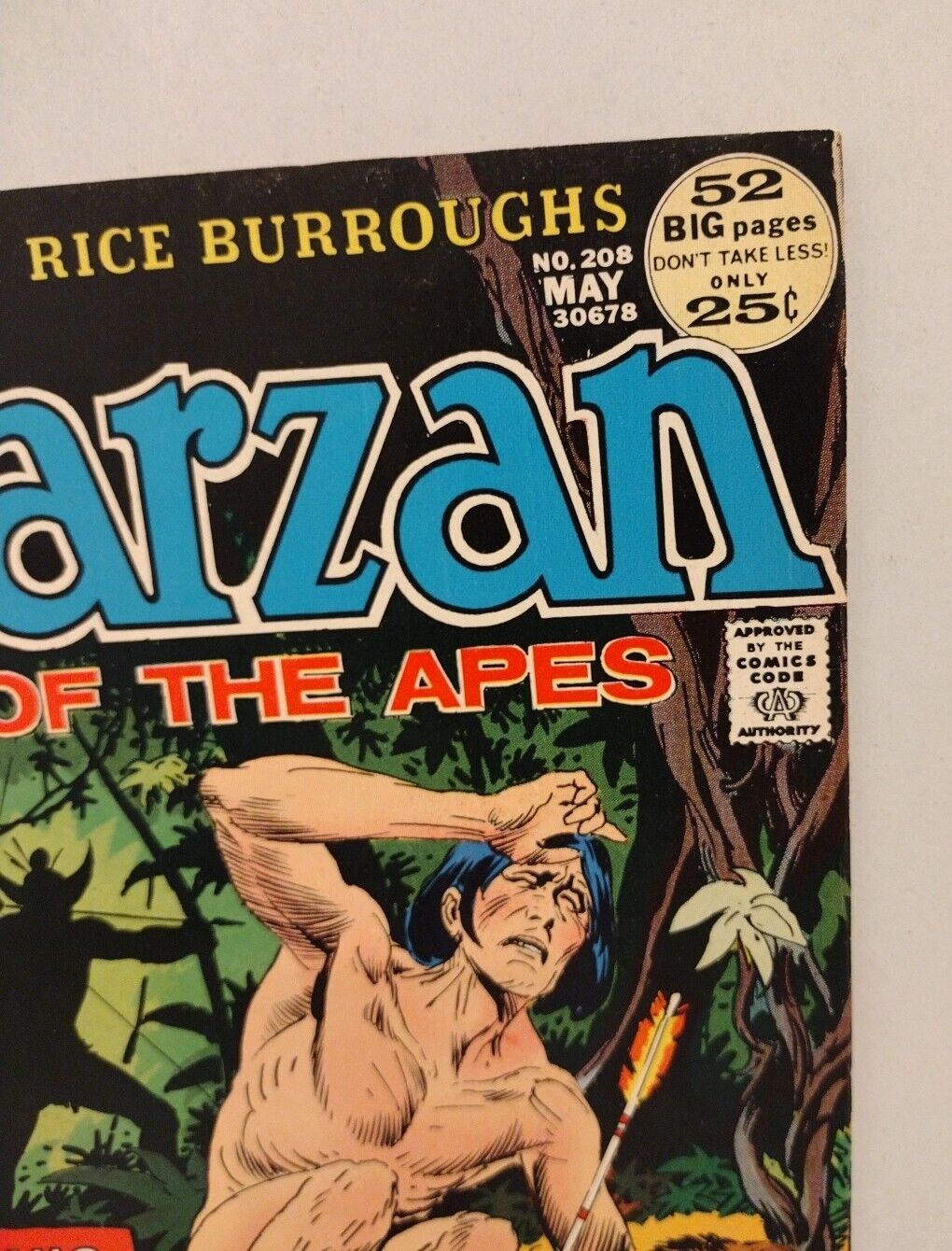 Tarzan Of The Apes (1972) DC Comic Lot Set #207 208 209