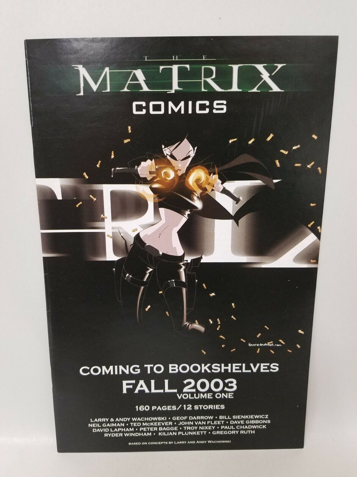 Matrix Comics (2003) Preview Paul Chadwick Warner Bros Comic