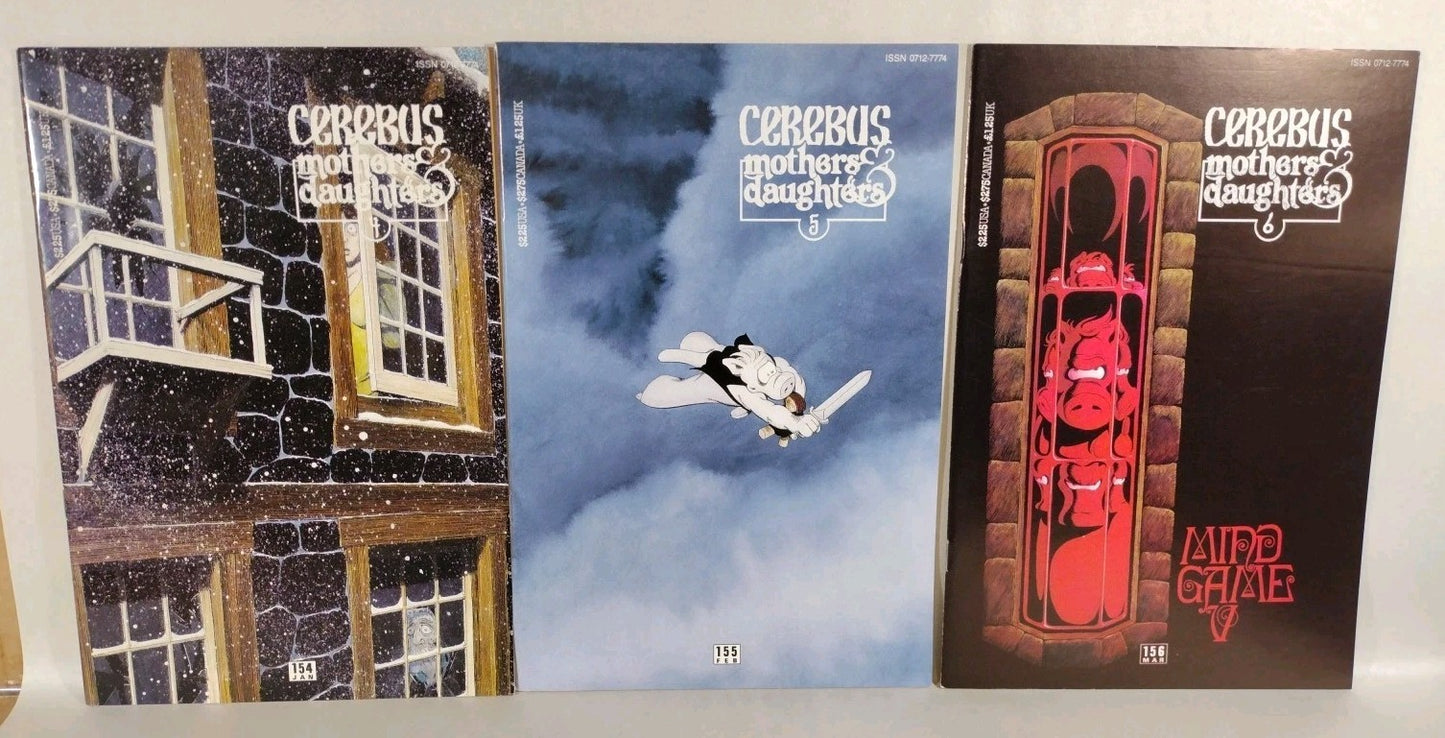 Cerebus The Aardvark 151-200 (1991) Dave Sim Mothers Daughters Pt 1-50 Comic Set