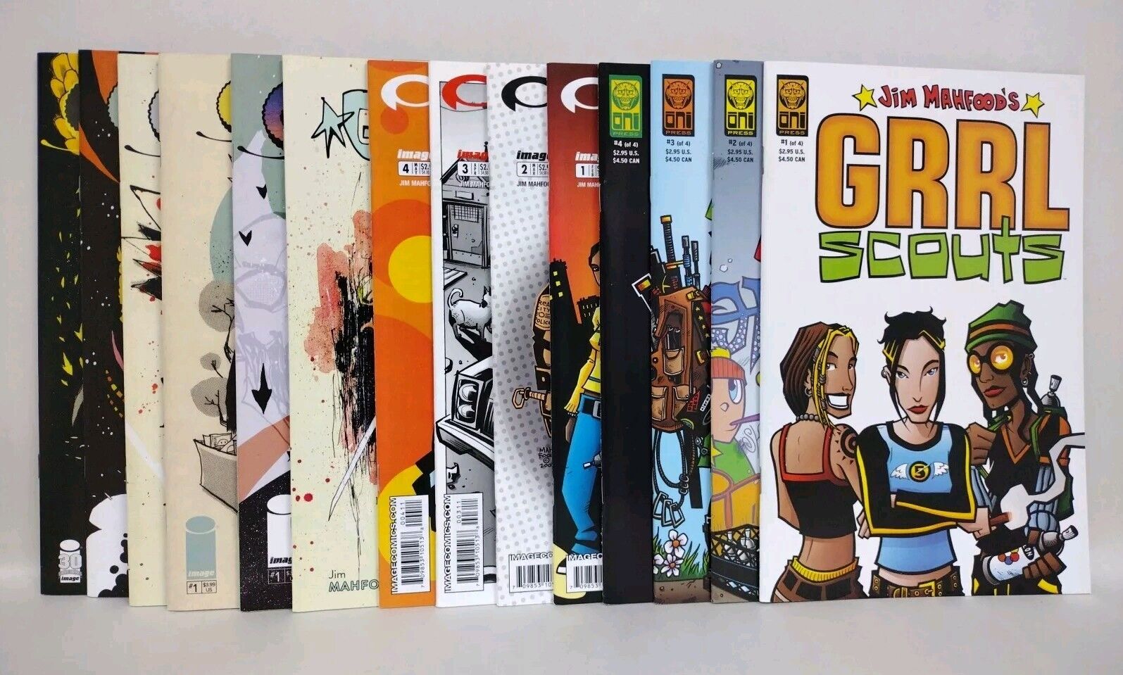 Grrl Scout 14 Comic Lot Set 1-4 Work Sucks 1-4 Magic Socks 1 Stone Ghost 1 4 5 6