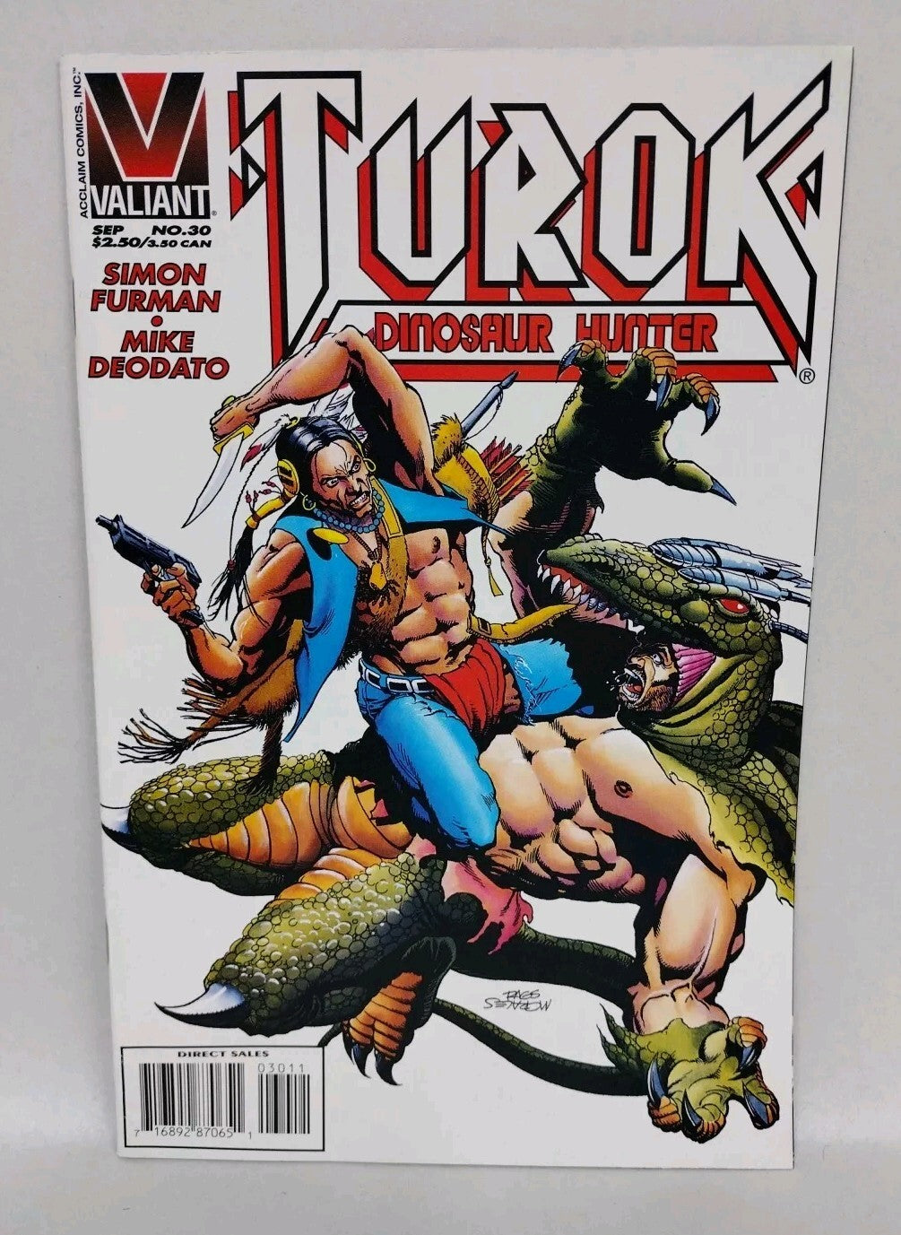 Turok Dinosaur Hunter (1995) Valiant Comic Lot Set #30 31 33 VF