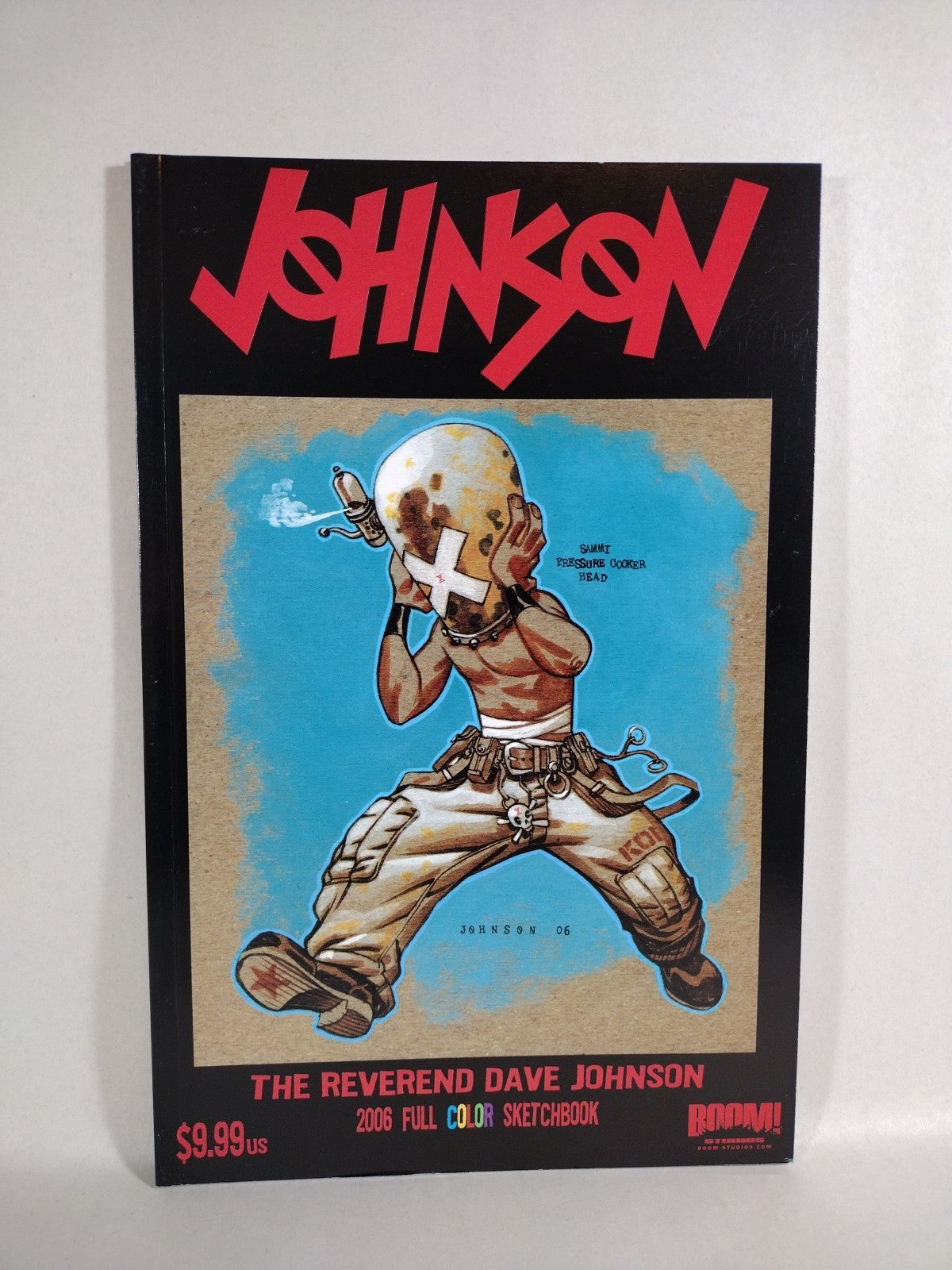 Dave Johnson 2006 Sketchbook TPB New Unread Boom! Devilpig Studios