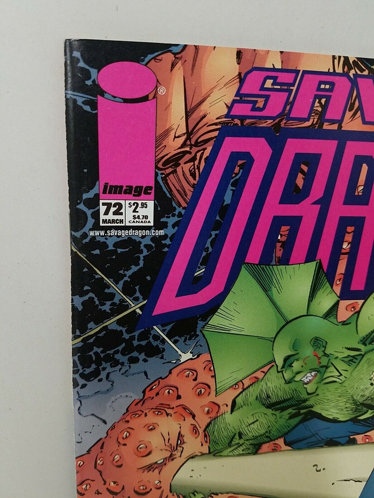 Savage Dragon (2000) #72 Image Comic Erik Larsen Low Print Run Death of Cesspool