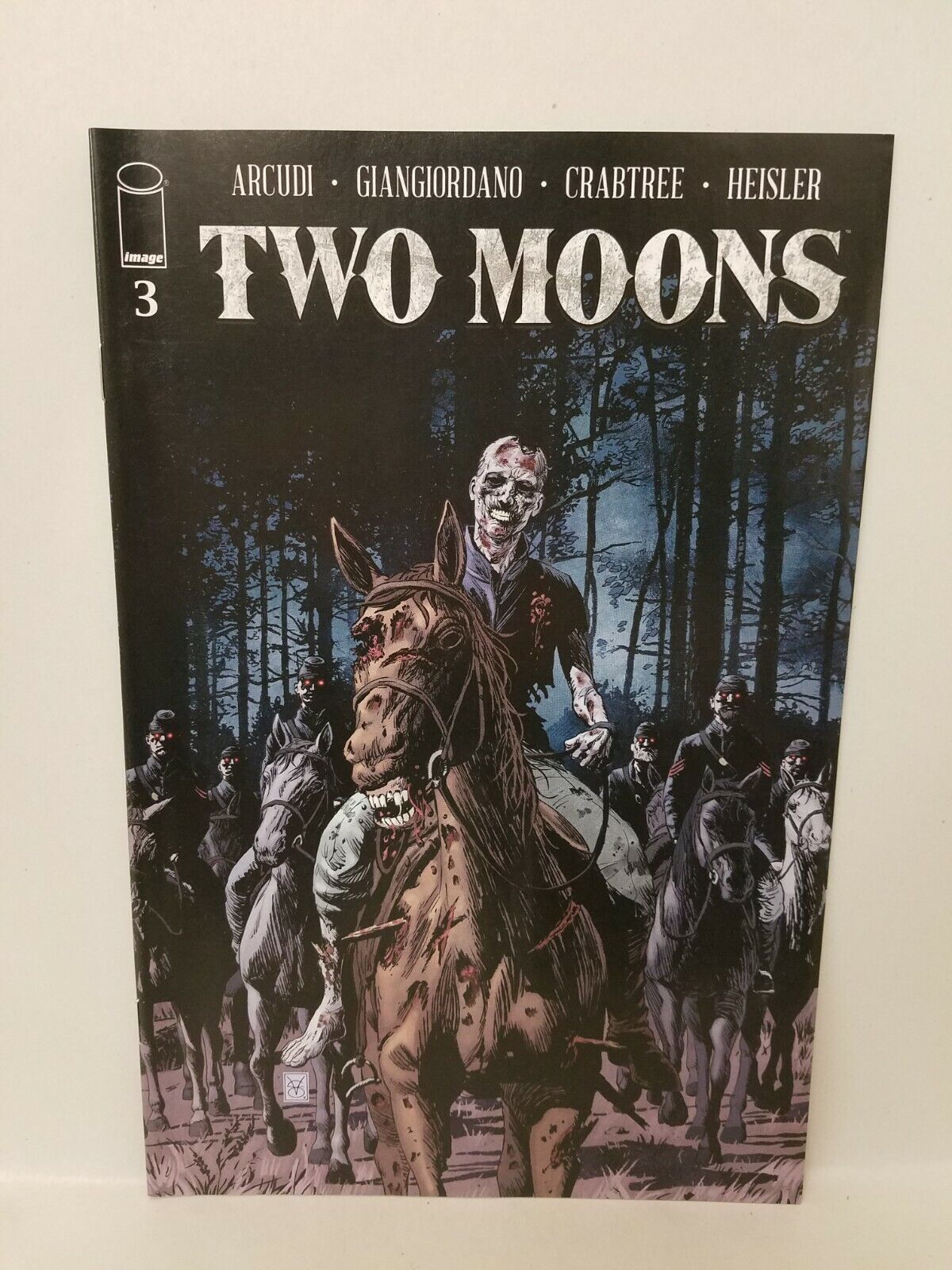 Two Moons (2021) Image Comic Lot Set #1 2 3 4 John Arcudi Valerio Giangiordano