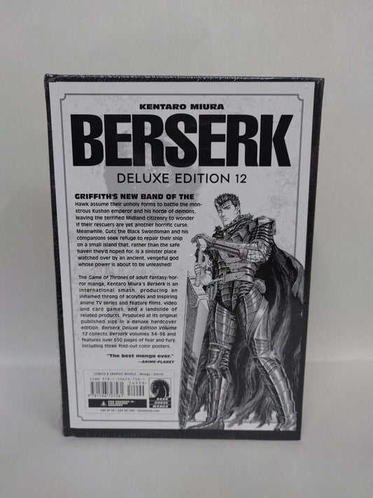 Berserk Deluxe Vol 12 by Kentaro Miura Hardcover Dark Horse Manga