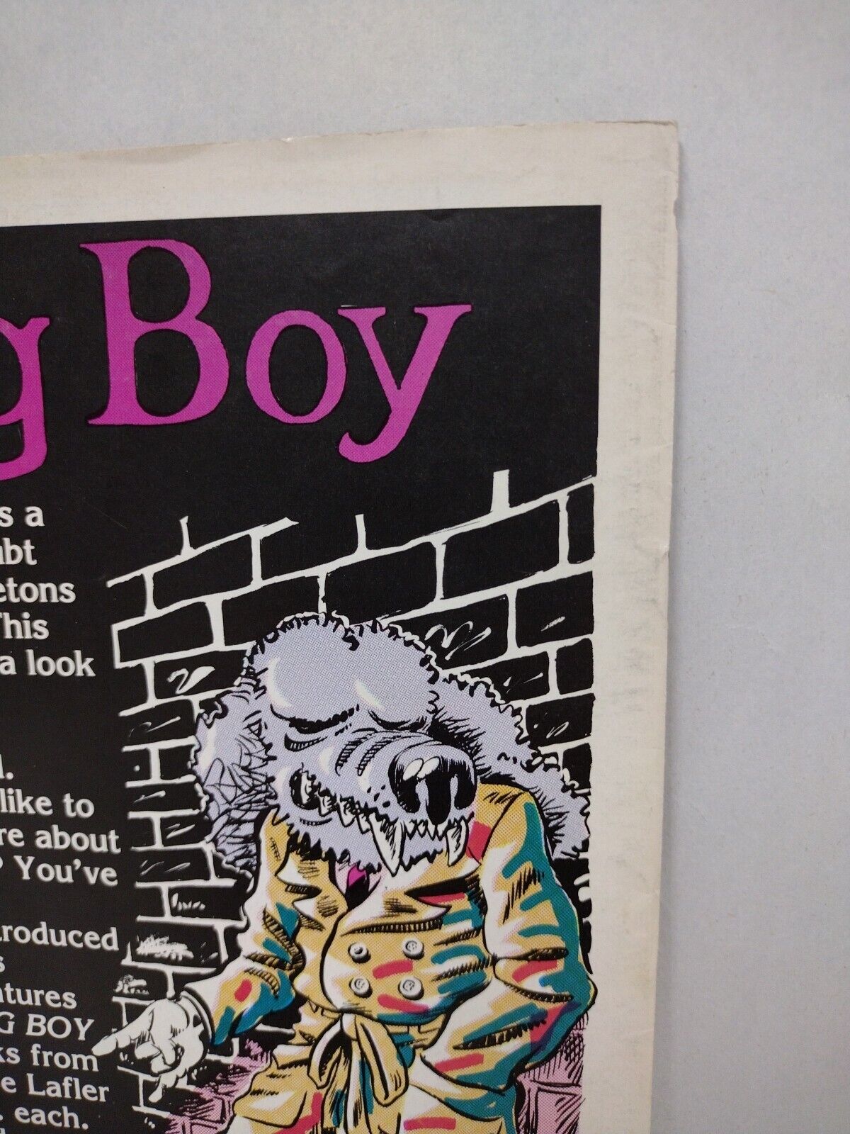 Dog Boy (1983) Cat Head Comic Lot Set #1 2 Steve Lafler Underground Comix