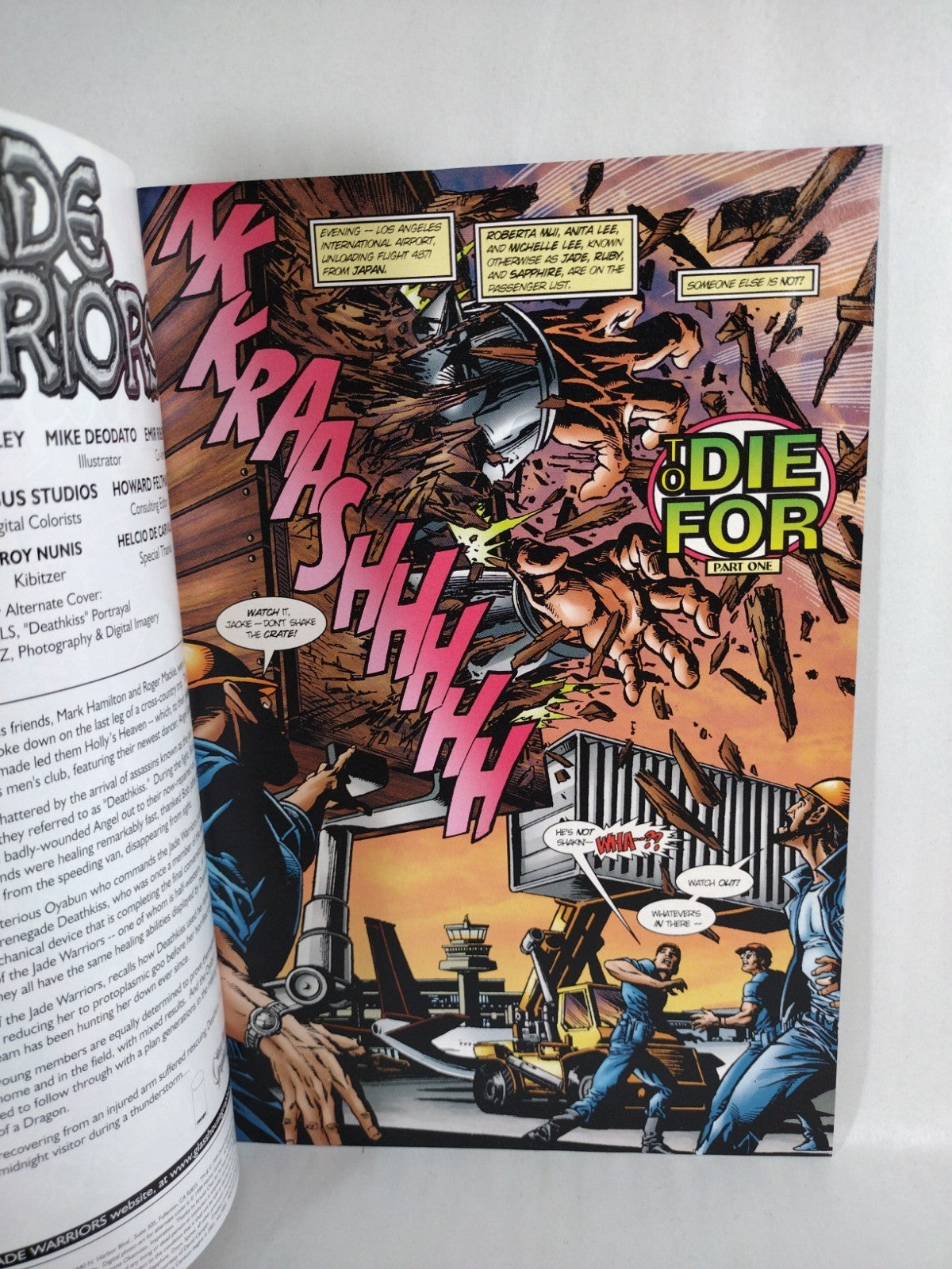 Jade Warriors 1st Appearance Amazing Comic Lot #1-2 Dangerous Secrets Angel Heat