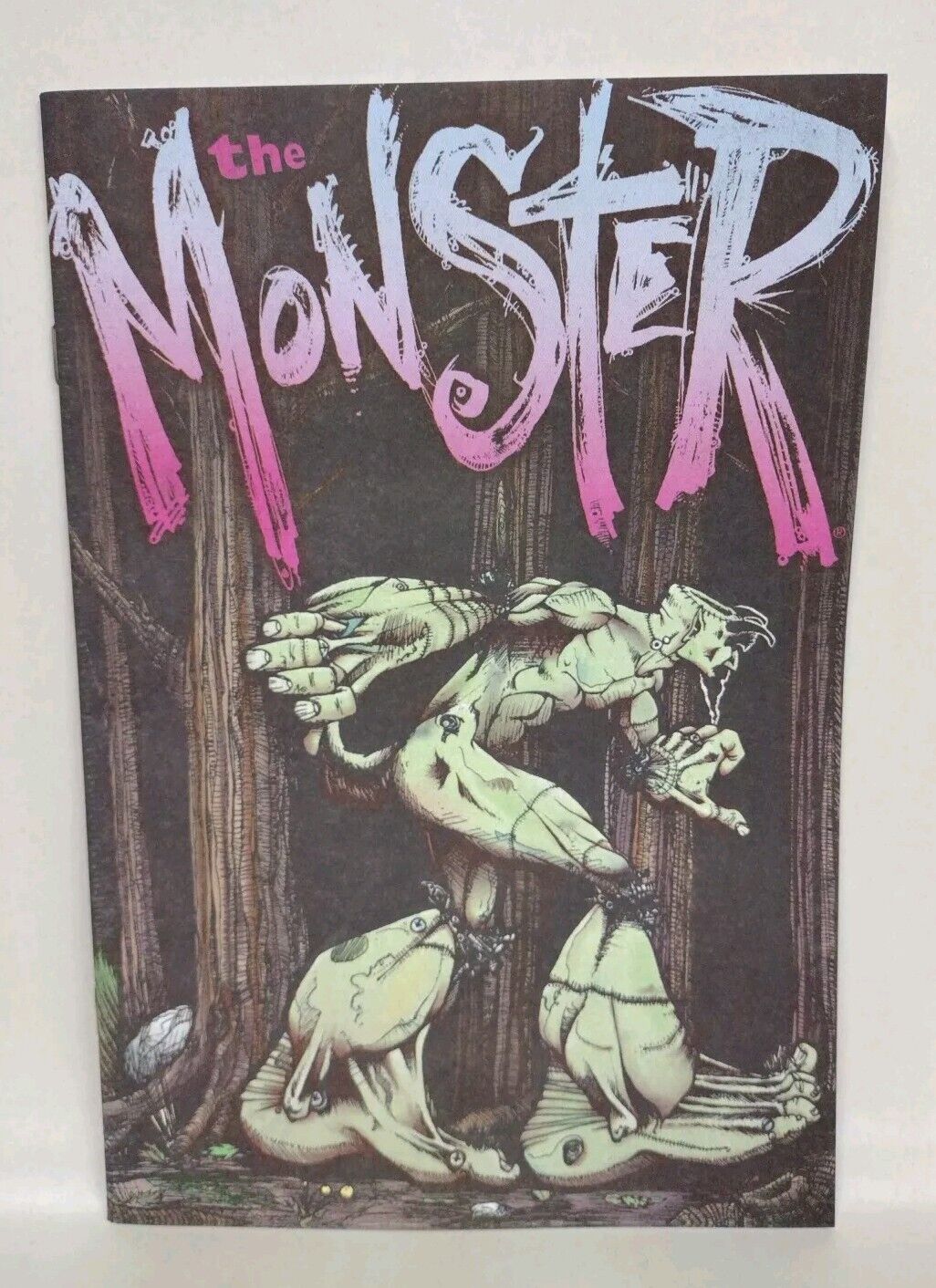 The MONSTER #1 (1996) Ring Comics Signed Derek Ring #483/1000 NM Indie