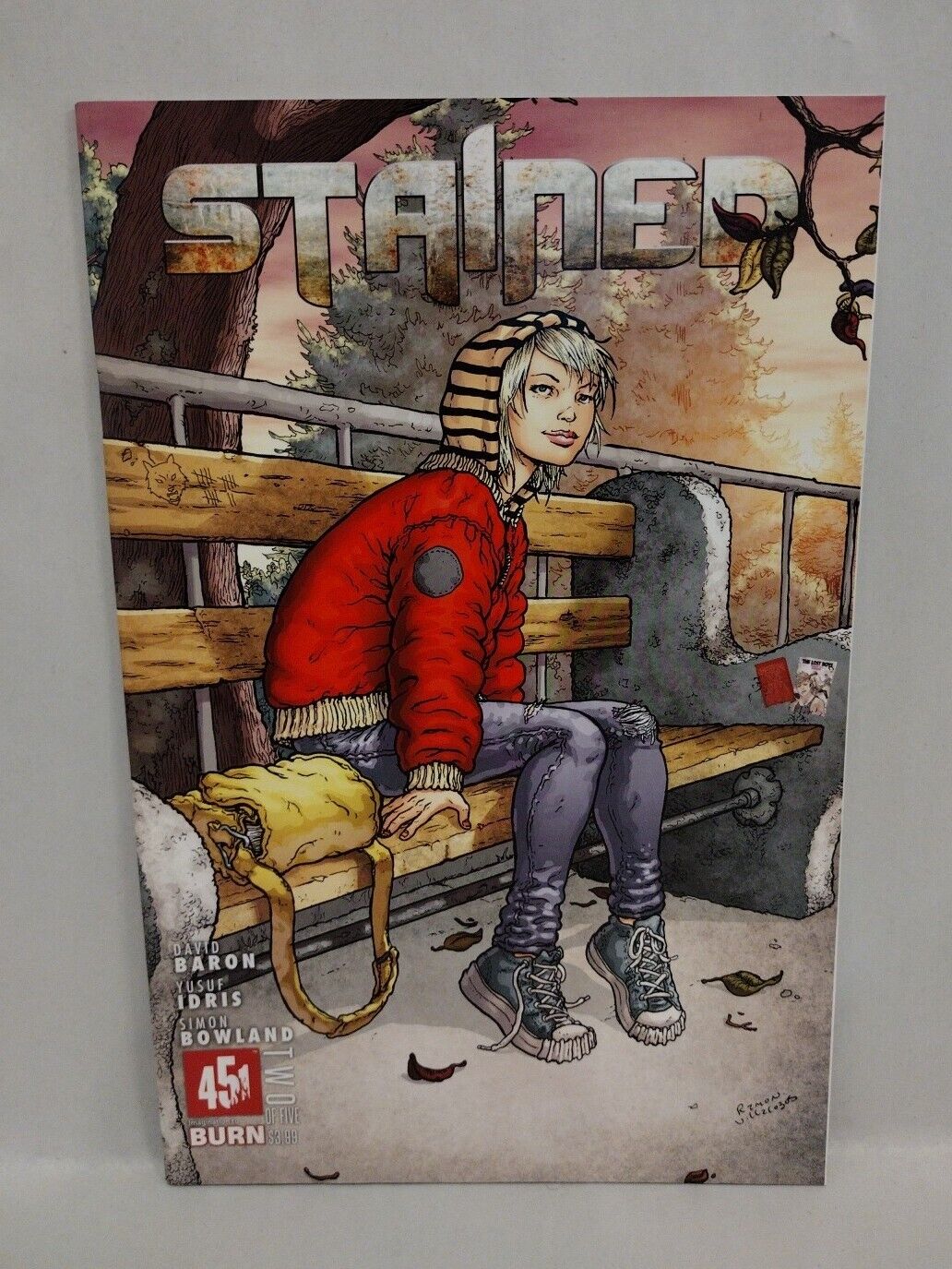 Stained (2017) 451 Complete Retailer Incentive Variant Comic Set #1 2 3 4 5 HTF