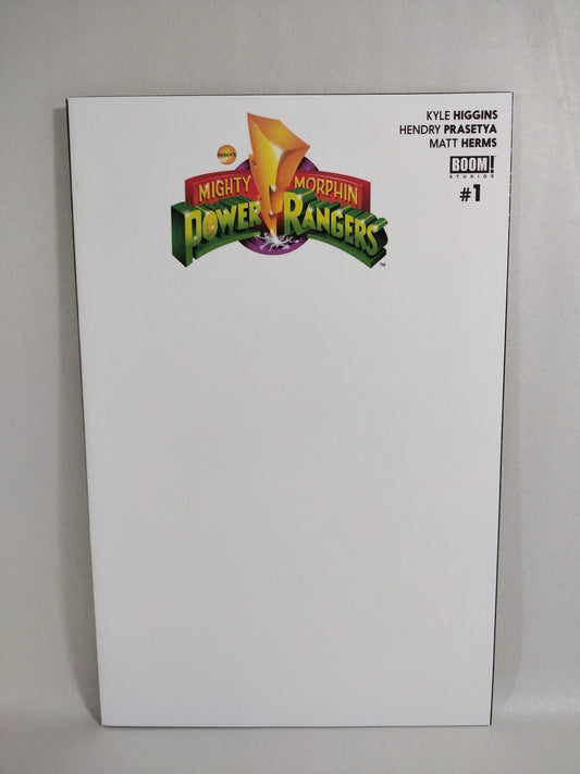 Mighty Morphin Power Rangers #1 (2016) Boom Blank Cover Variant Comic NM