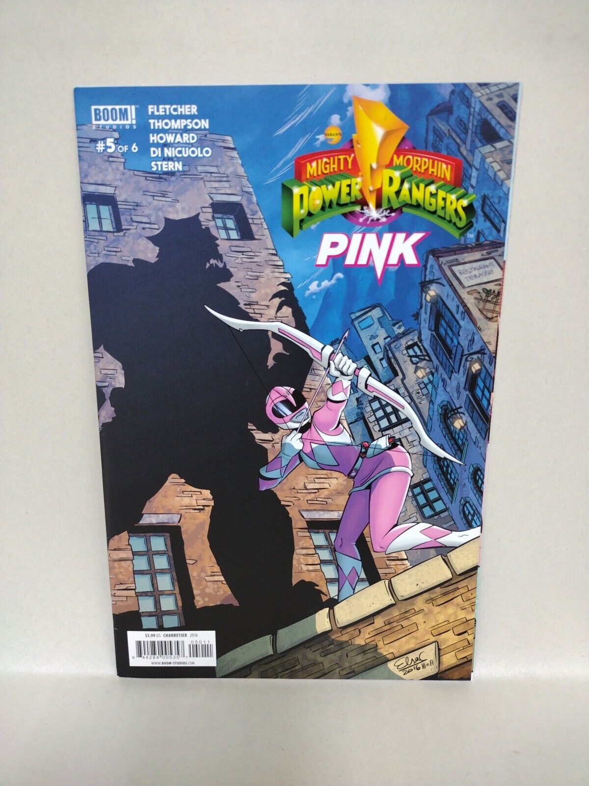 Power Rangers Pink (2016) Boom Studios Comic Lot Set #1 3 4 5 6 FN