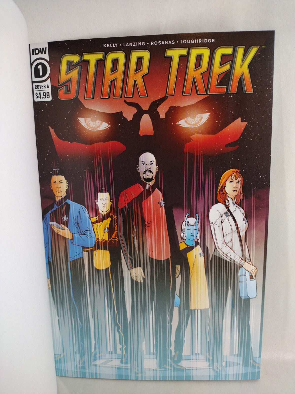 Star Trek #1 (2022) IDW Blank Sketch Variant Cover Comic NM