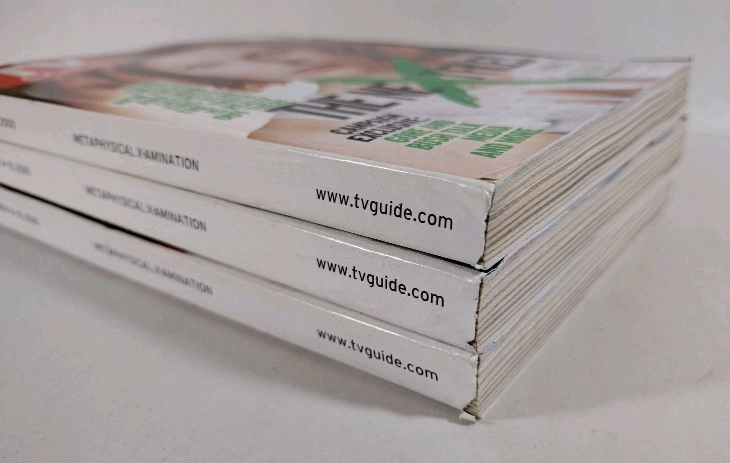 3 TV Guides Variant  X-Files Covers Nov 4th 2000 Gillian Anderson David Duchovny