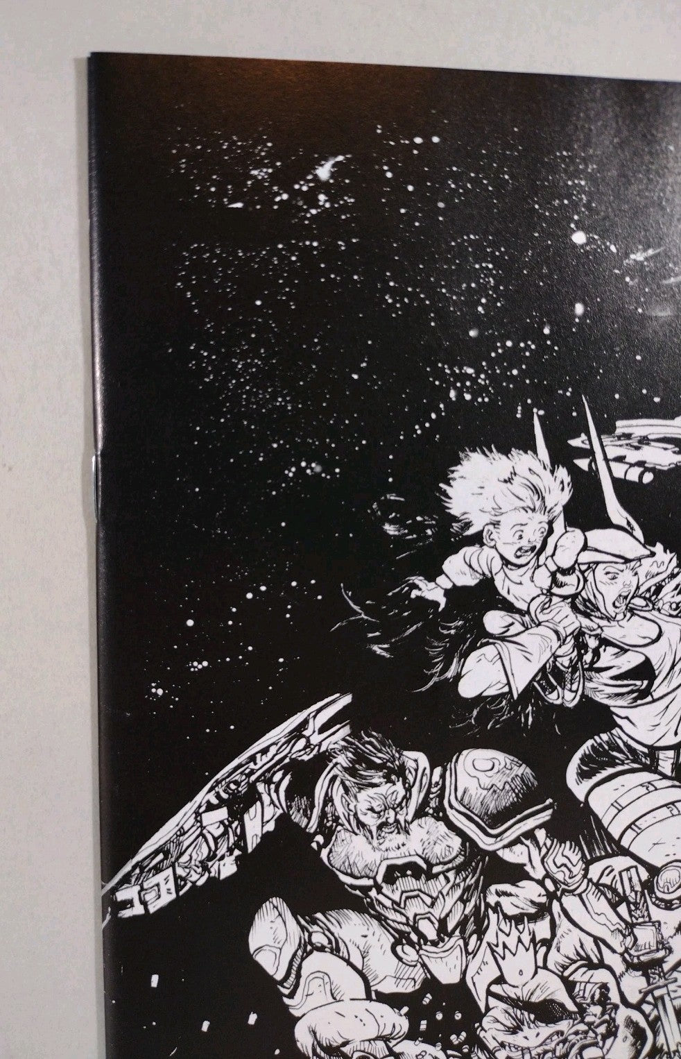 The Moon is Following Us #1 (2025) Image Comic 1:50 BW Ratio Variant DWJ NM