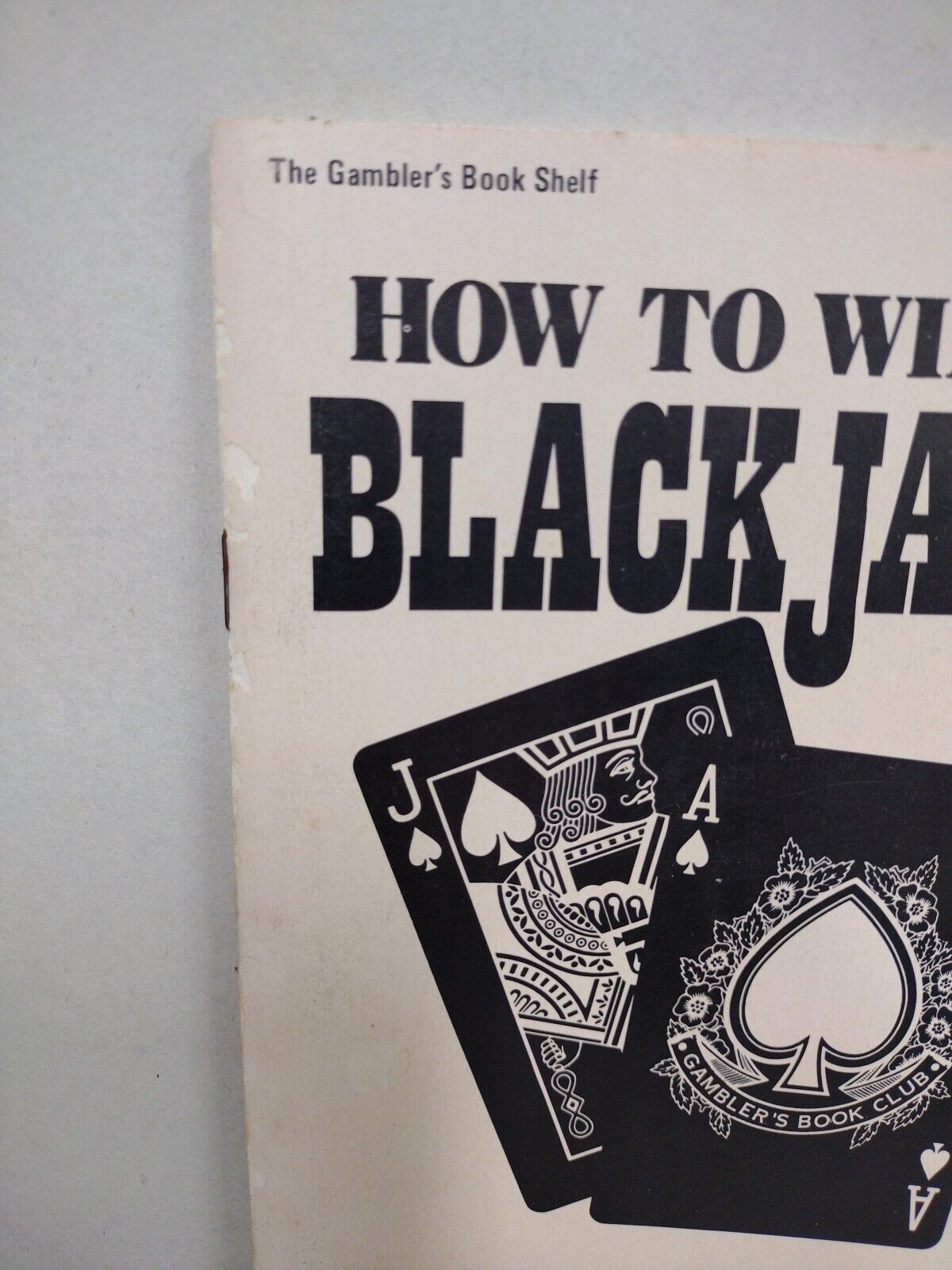 How To Win At Black Jack (1975) Gambler's Book Club SC Charles Einstein 