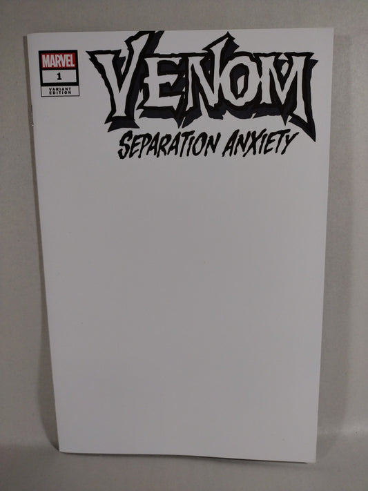 Venom Separation Anxiety #1 (2024) Marvel Blank Sketch Cover Variant New NM